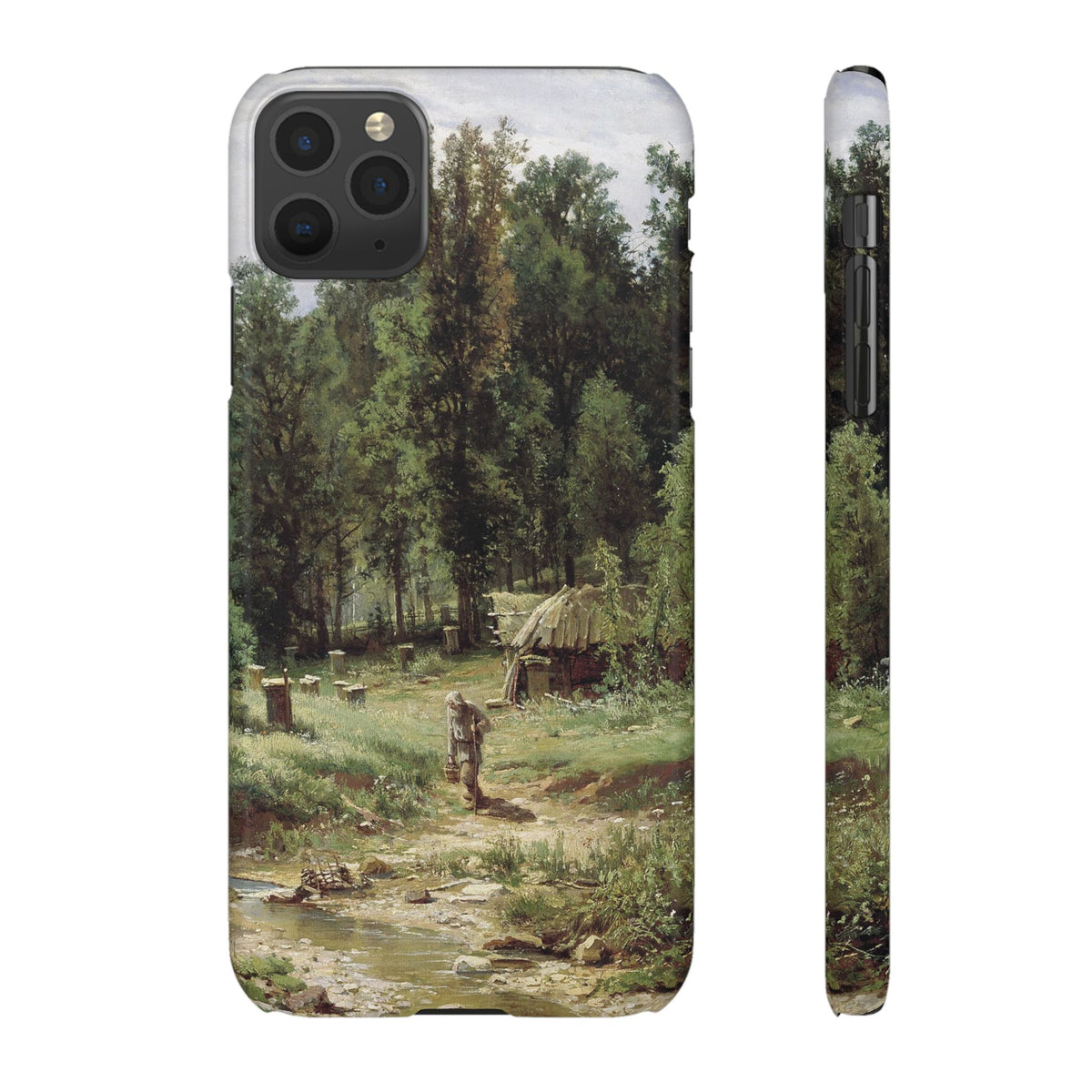 An Apiary in the Forest by Ivan Ivanovich Shishkin - iPhone Slim Case