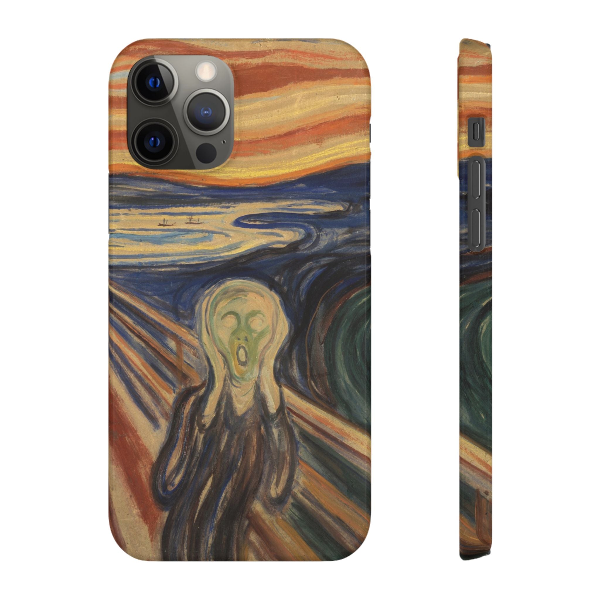 The scream by Edvard Munch - iPhone Slim Case