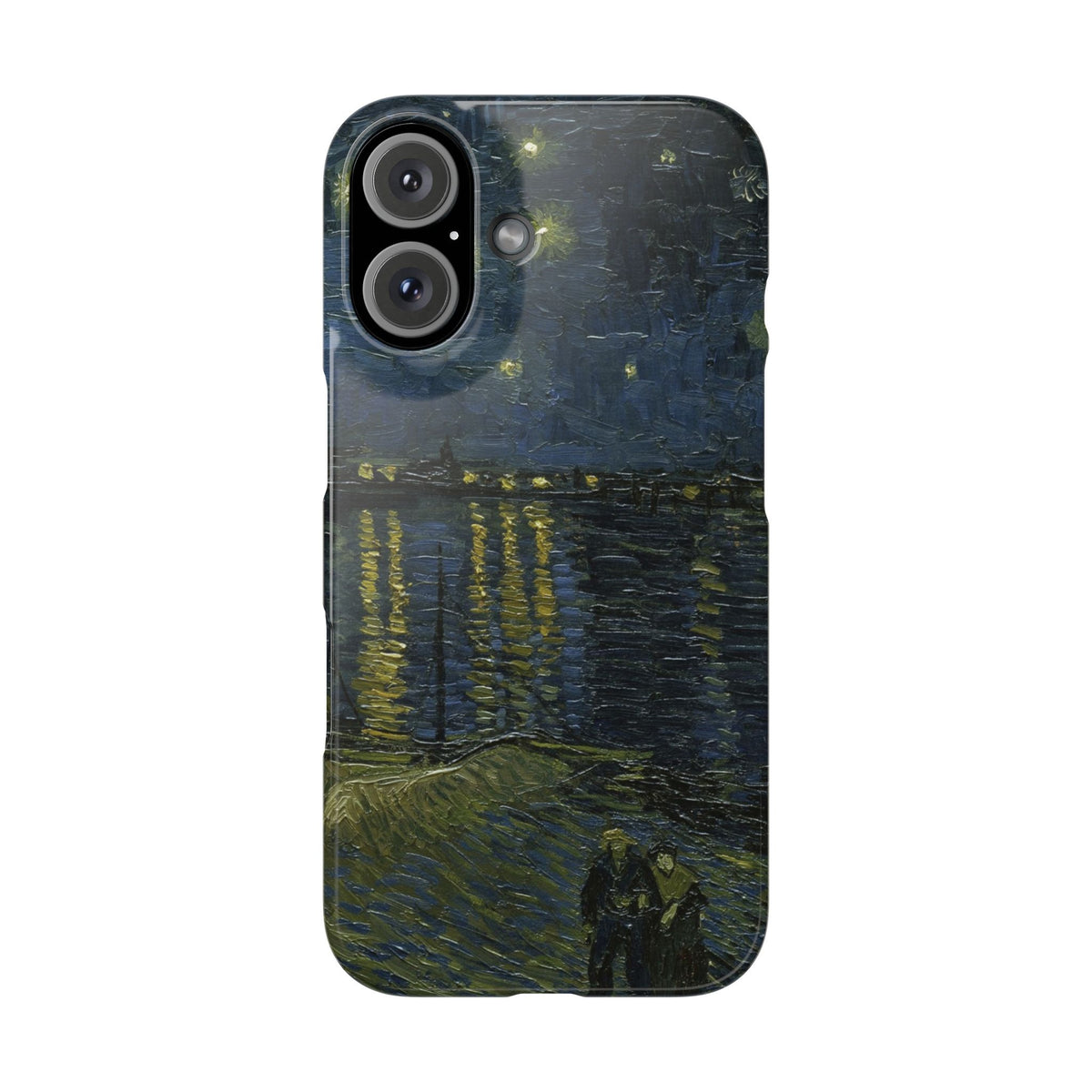 Starry Night  Over the Rhône by Van Gogh - iPhone Slim Case