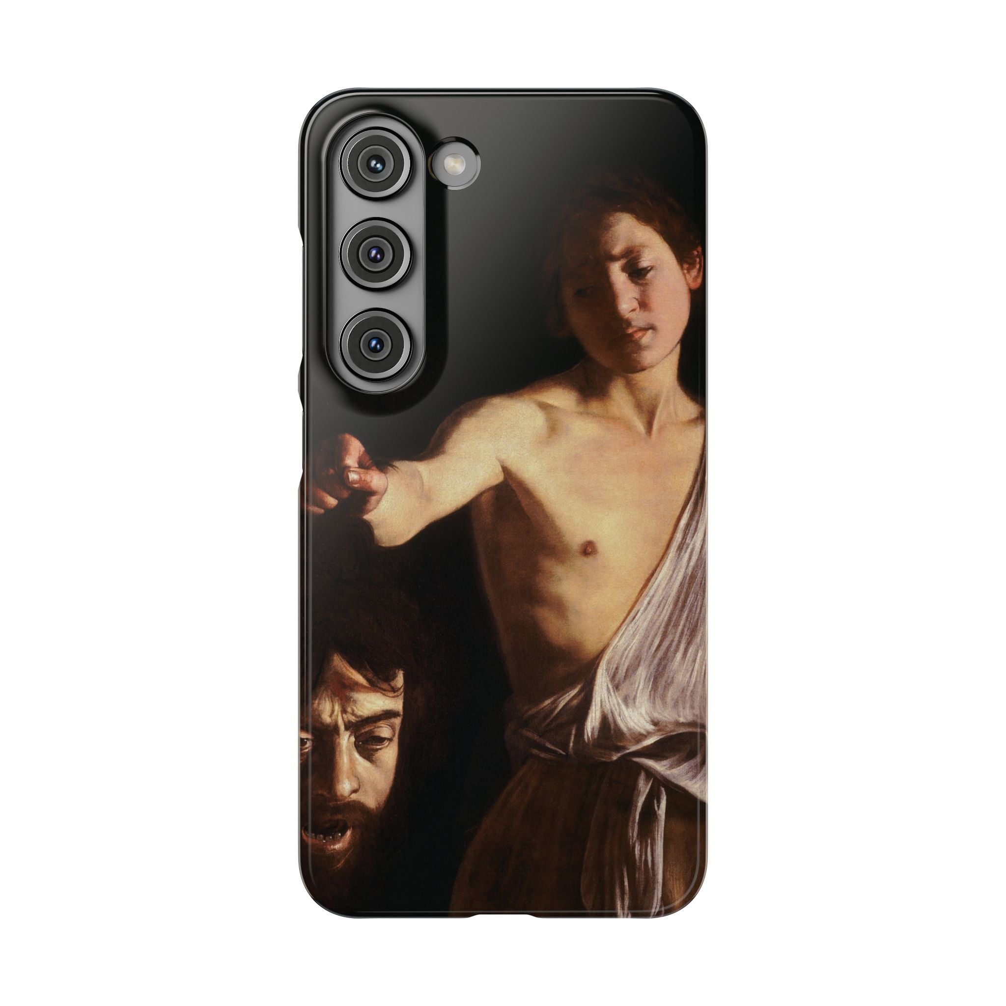 David with the Head of Goliath by Caravaggio - Samsung Slim Case