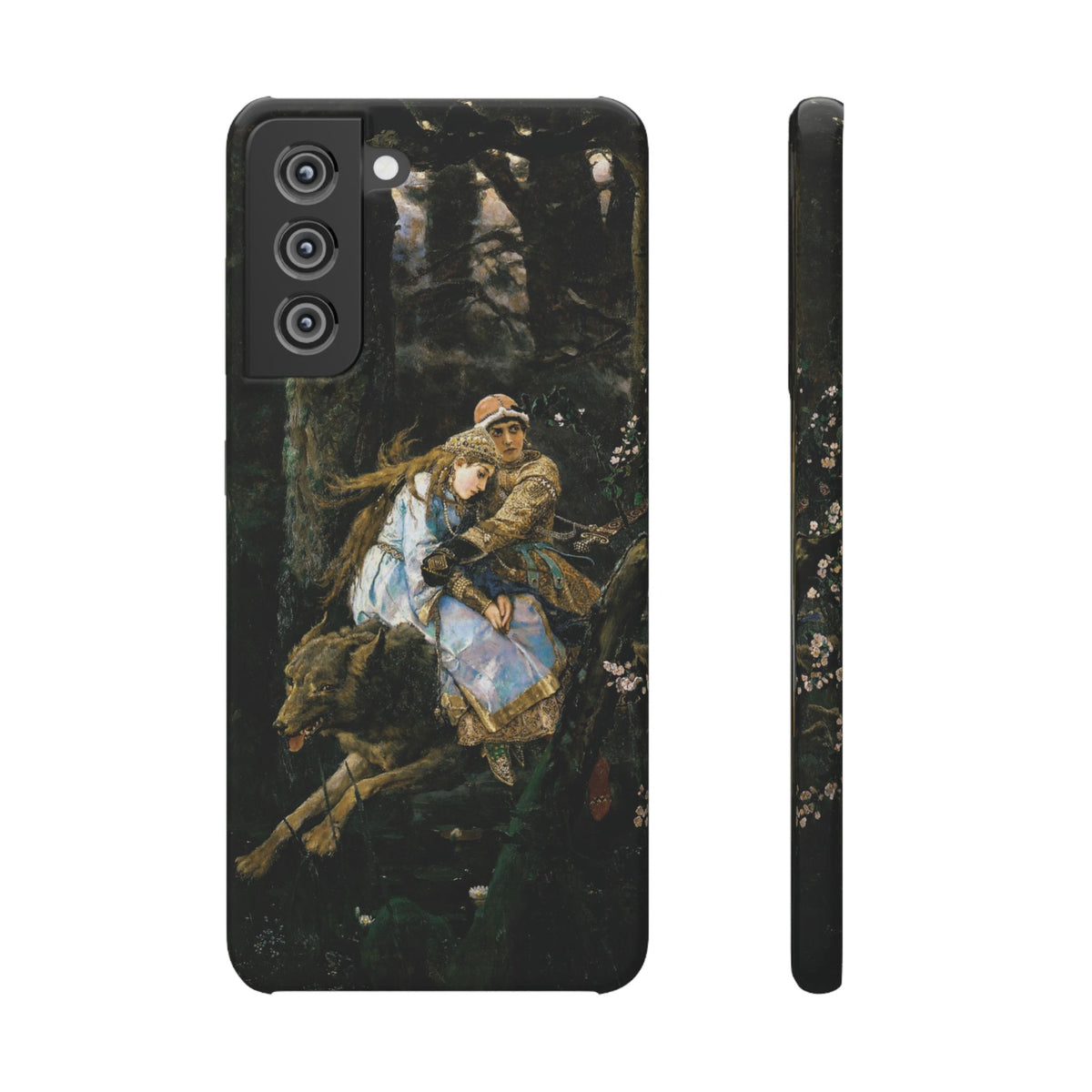 Ivan Tsarevich Riding the Grey Wolf by Viktor Vasnetsov - Samsung Slim Case