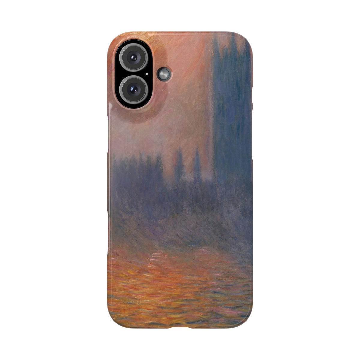 The Houses of Parliament Sunset by Claude Monet - iPhone Slim Case
