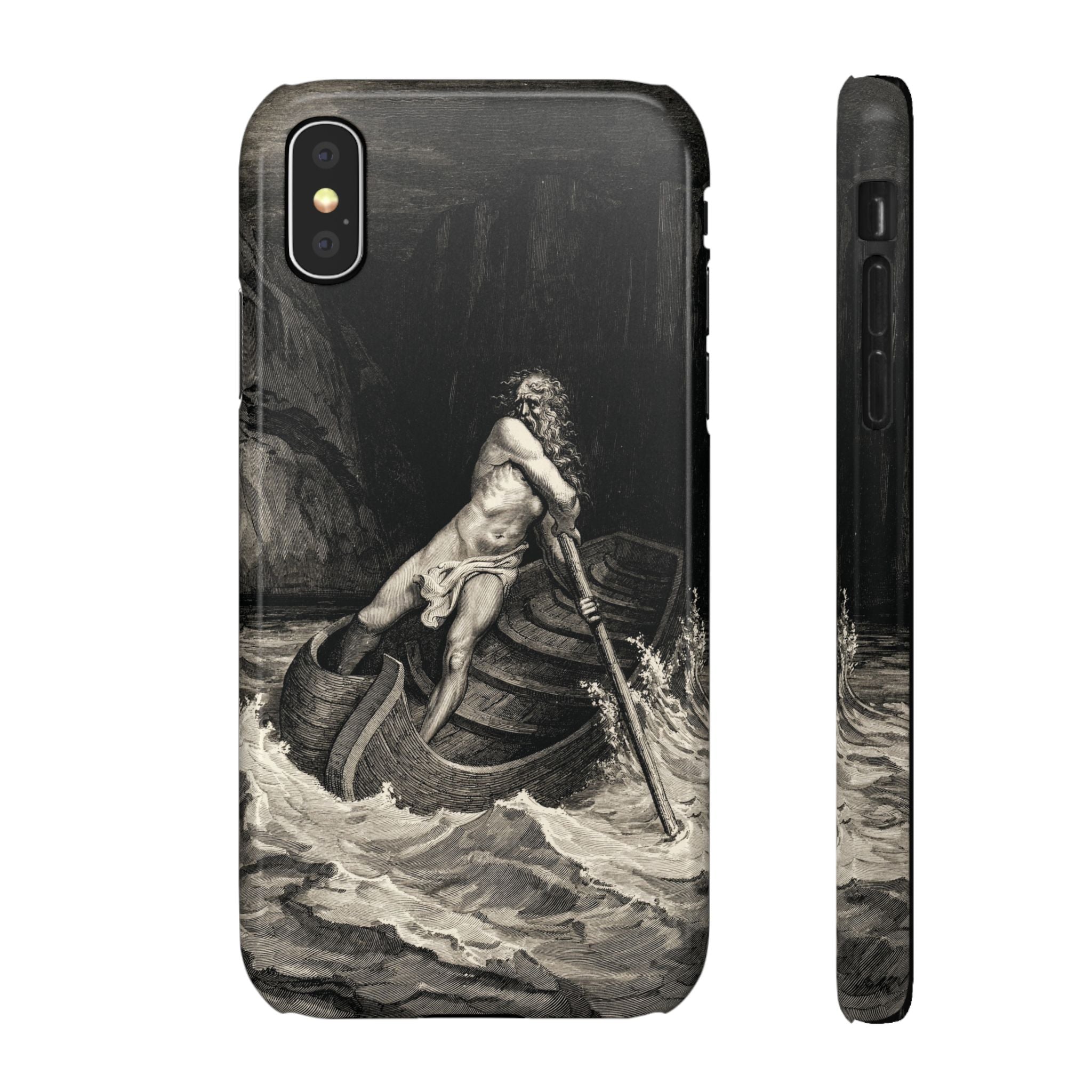 Canto III - Charon by Gustave Doré - iPhone Slim Case