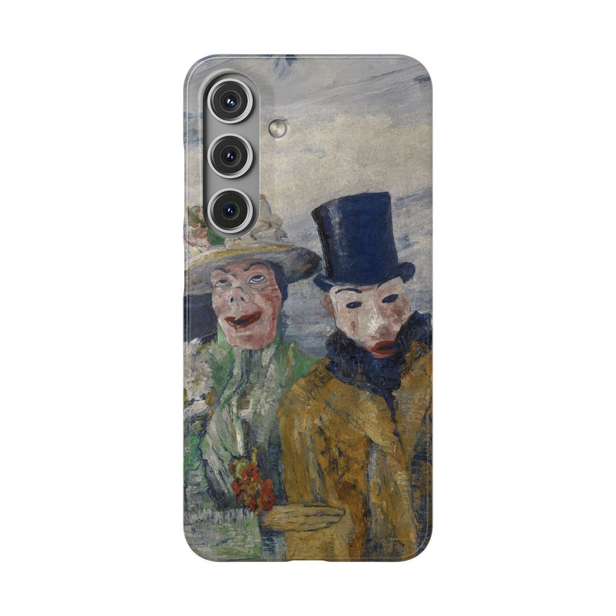 The Intrigue by James Ensor - Samsung Slim Case