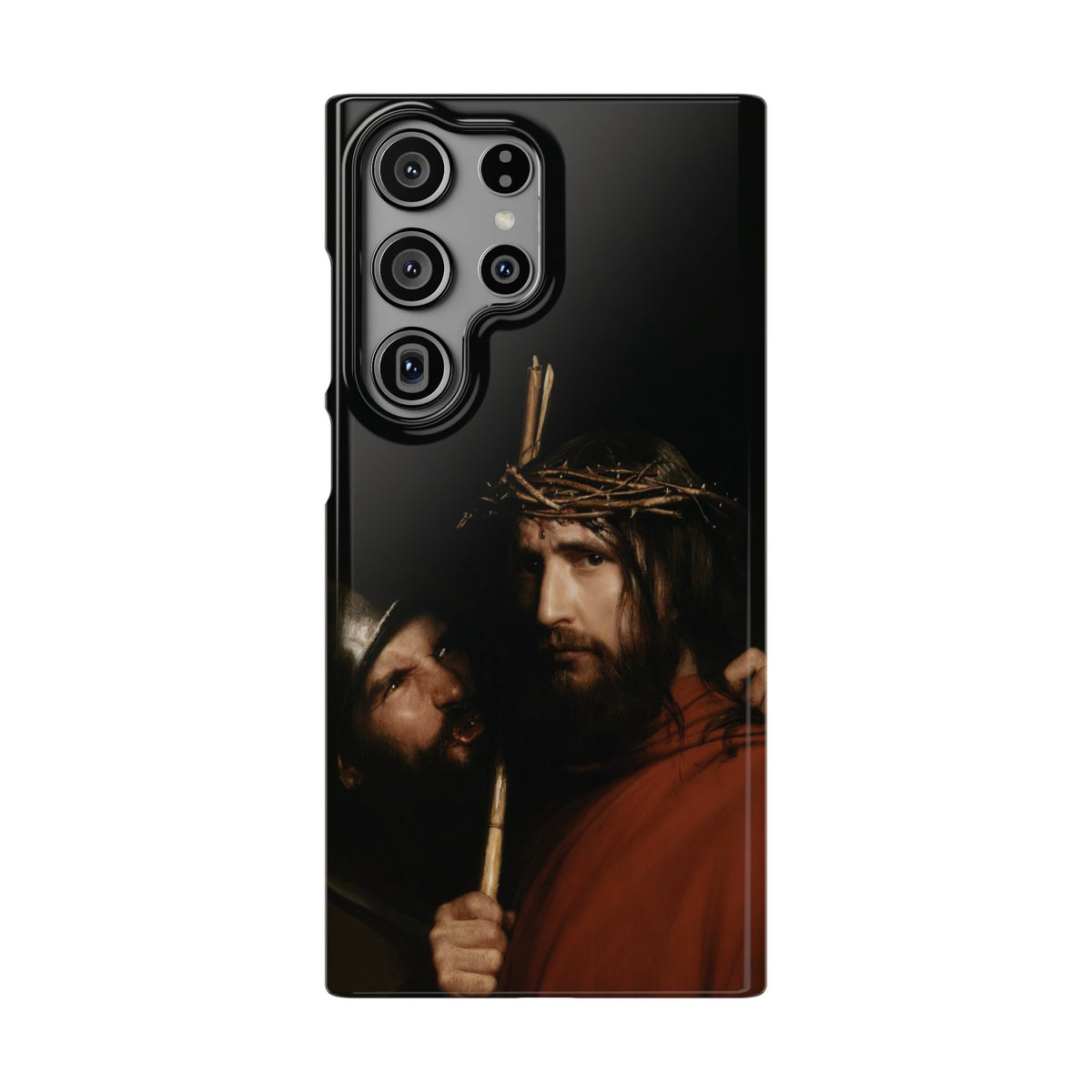 The Mocking of Christ by Carl Bloch - Samsung Slim Case