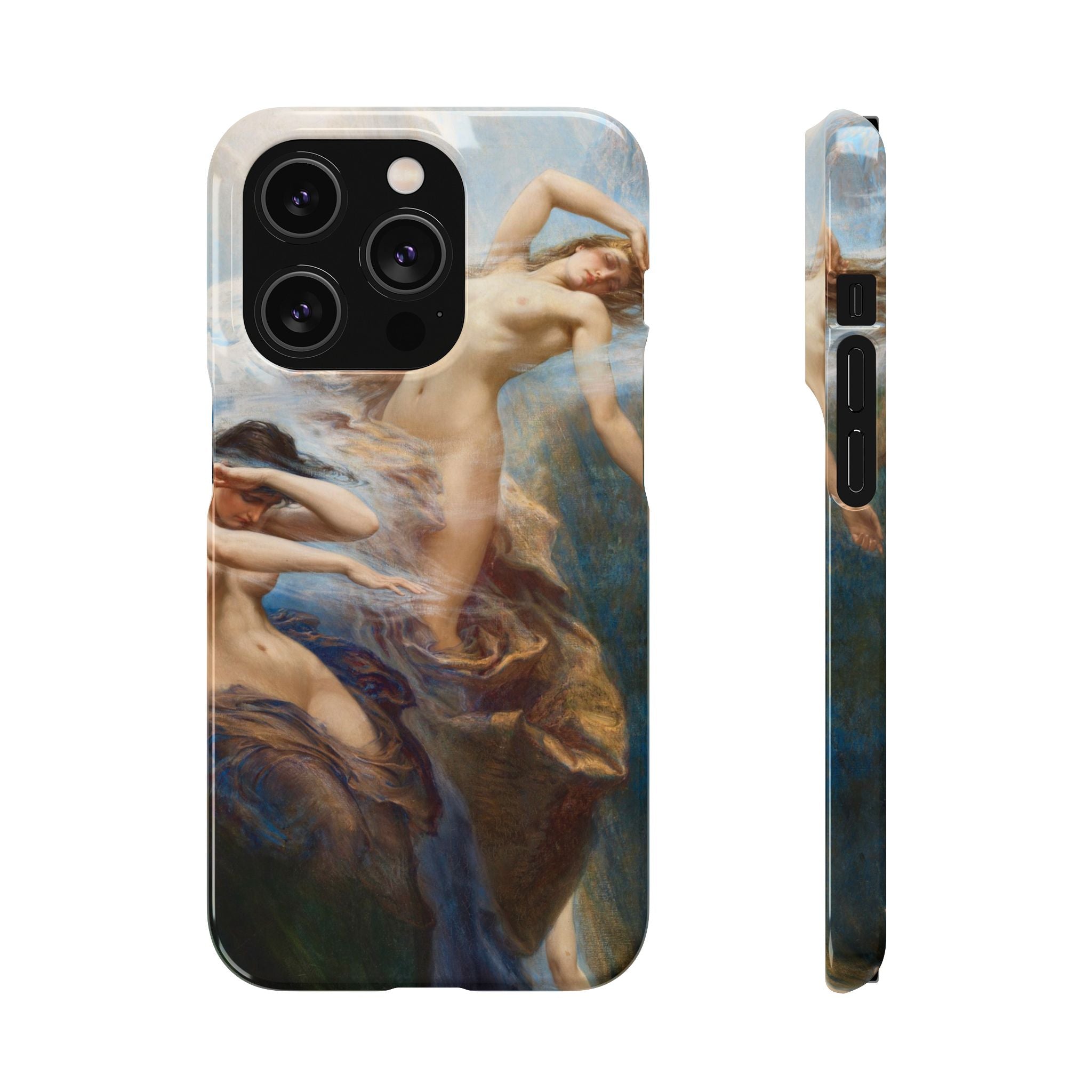 The Mountain Mists by Herbert James Draper - iPhone Slim Case