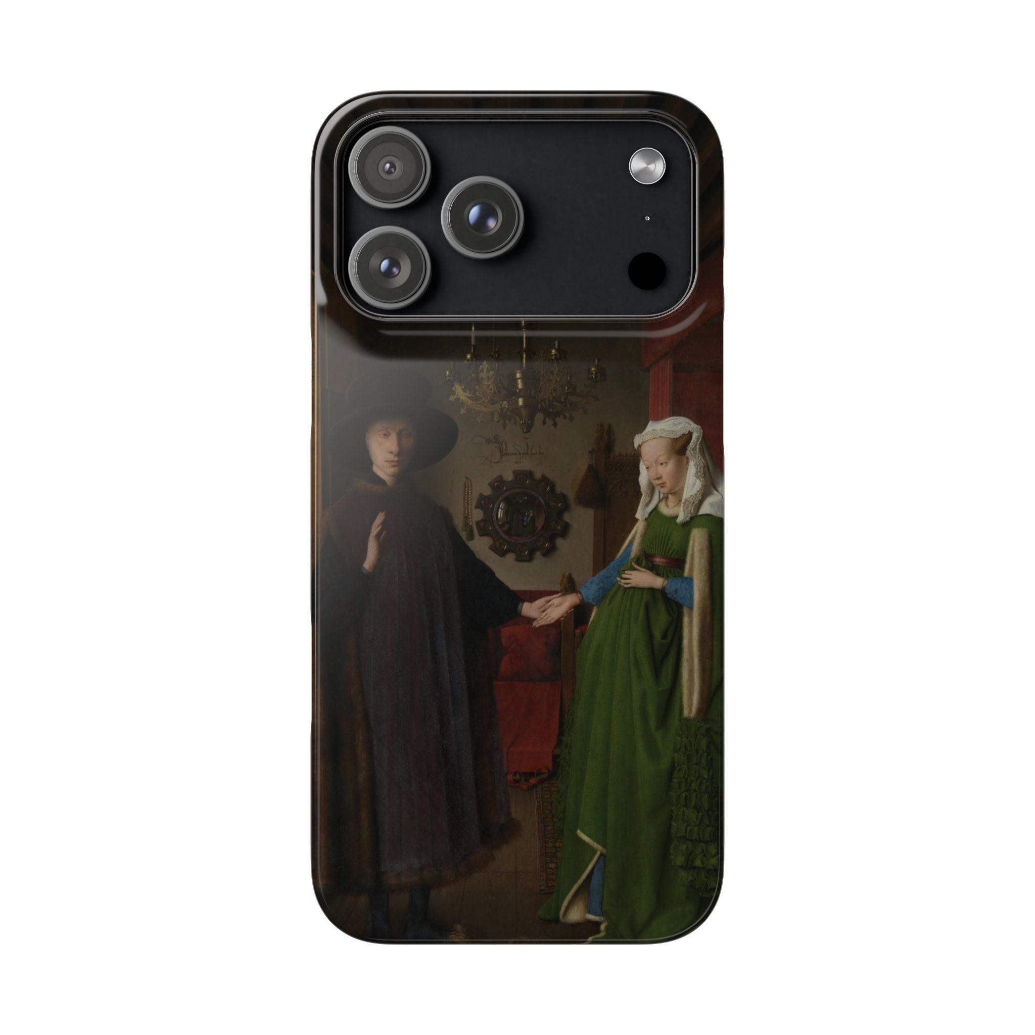 The Arnolfini Portrait by Jan van Eyck - iPhone Slim Case