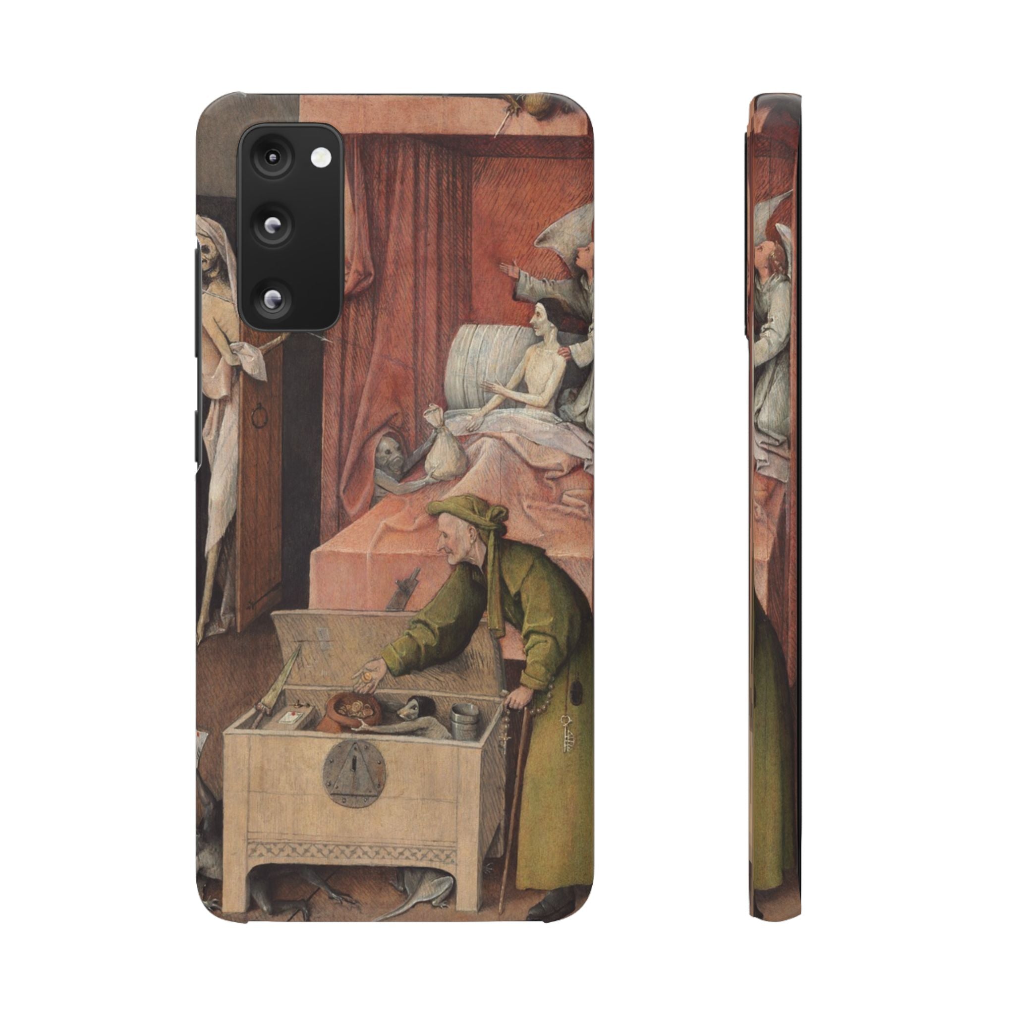 Der Tod des Geizhalses von Hieronymus Bosch – Samsung Slim Case