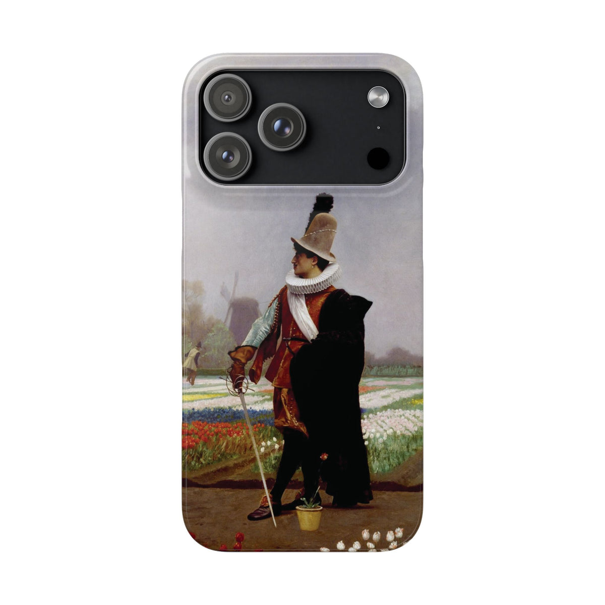 The Tulip Folly by Jean-Leon Gerome - iPhone Slim Case
