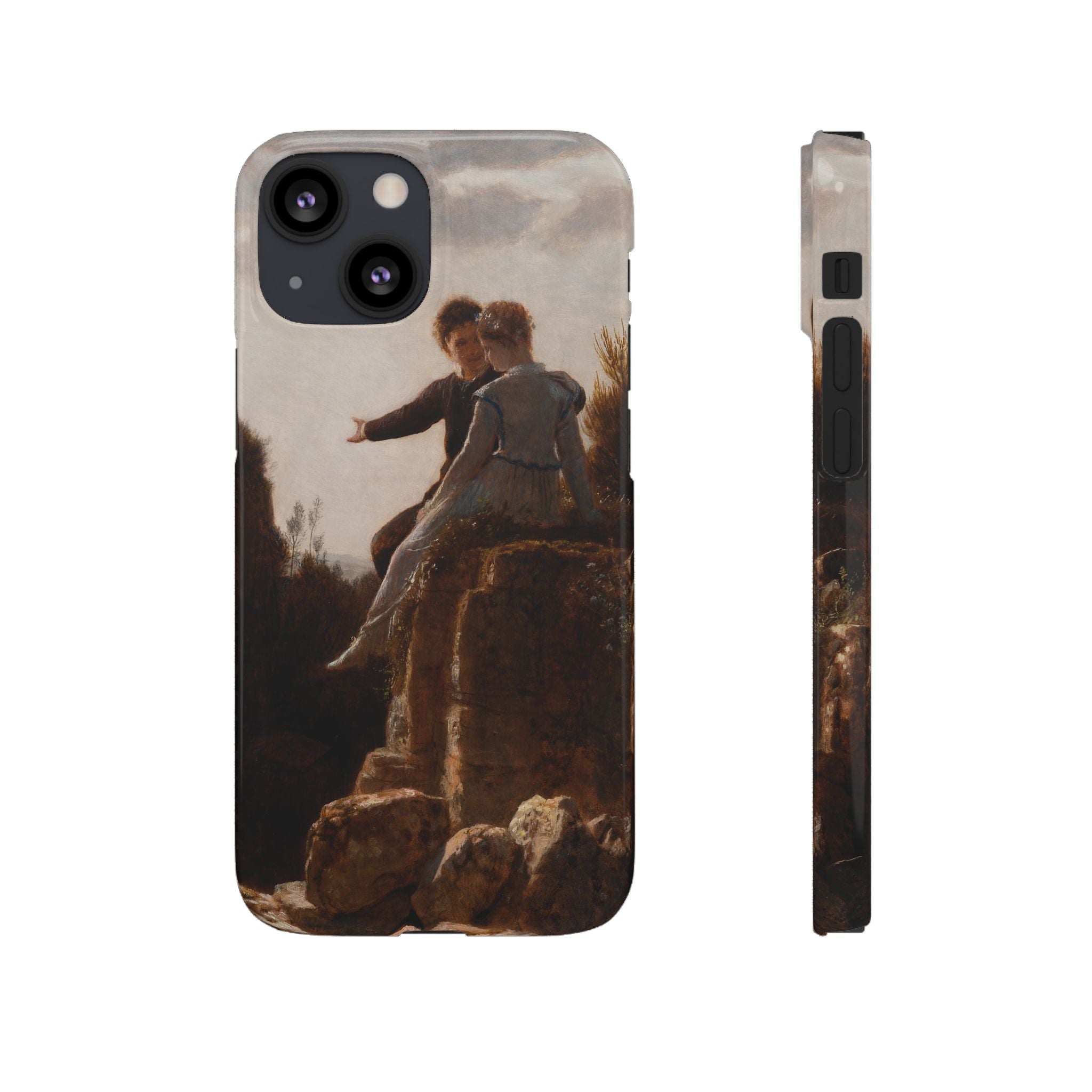The Honeymoon by Arnold Böcklin - iPhone Slim Case