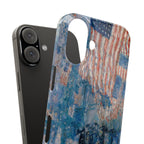 The Avenue in the Rain by Childe Hassam - iPhone Slim Case