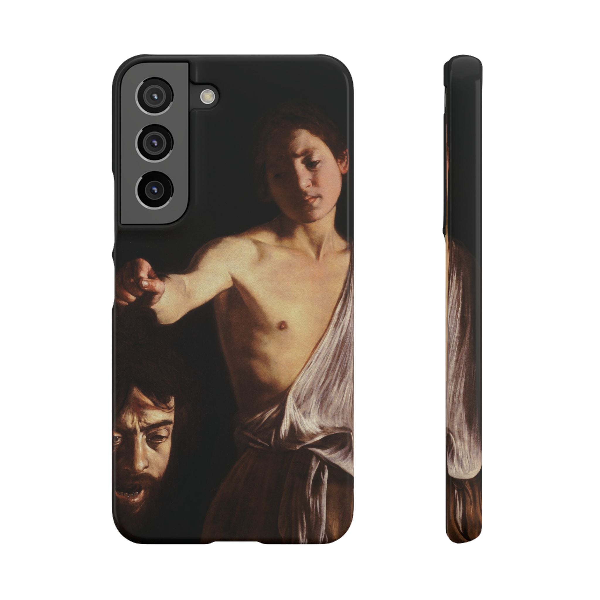 David with the Head of Goliath by Caravaggio - Samsung Slim Case