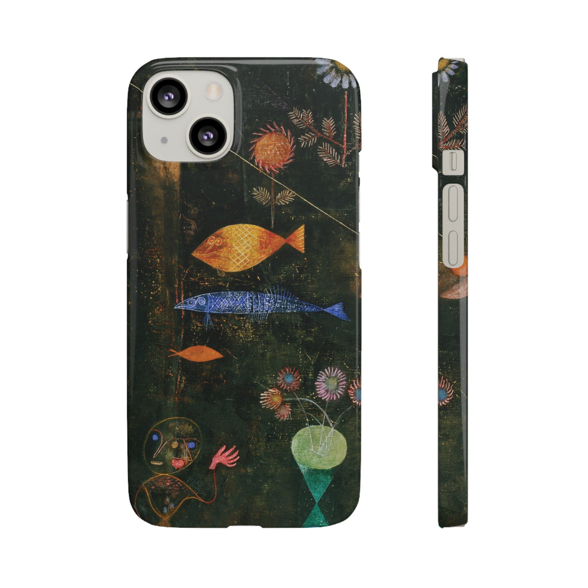 Fish Magic by Paul Klee - iPhone Slim Case
