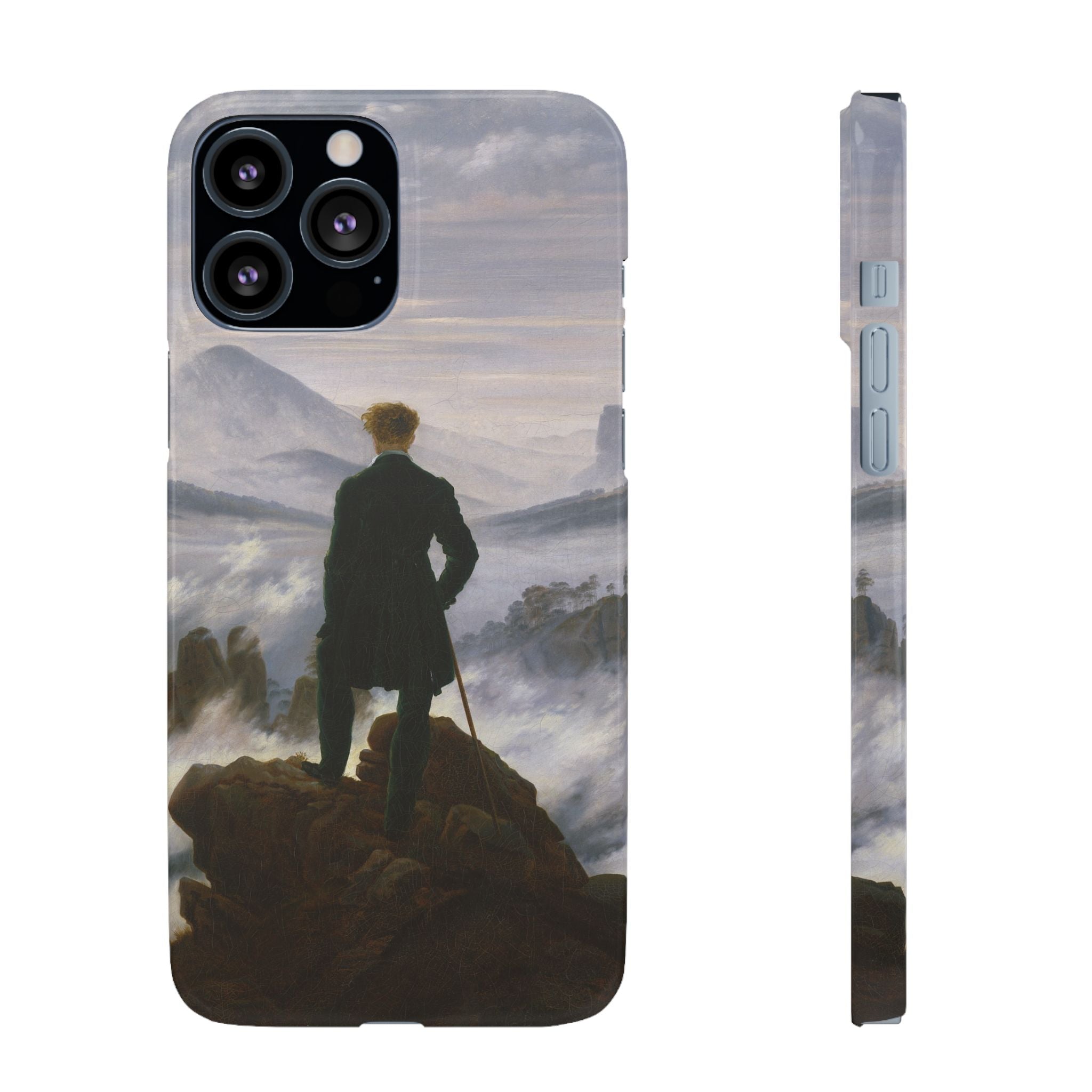 The Wanderer above the Sea of Fog by Caspar David Friedrich - iPhone Slim Case