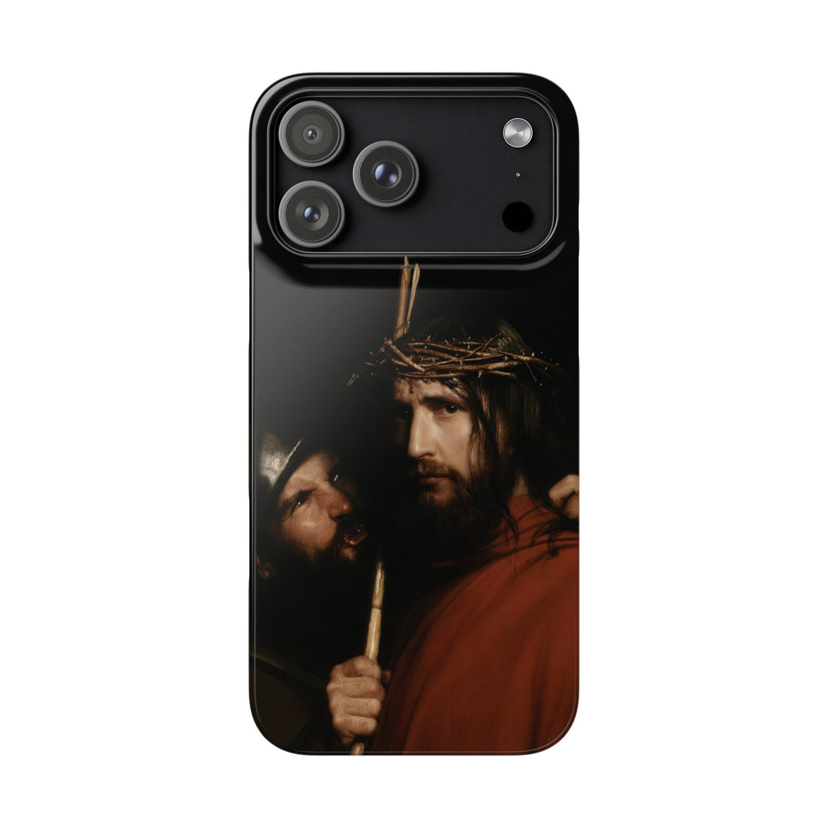 The Mocking of Christ by Carl Bloch - iPhone Slim Case