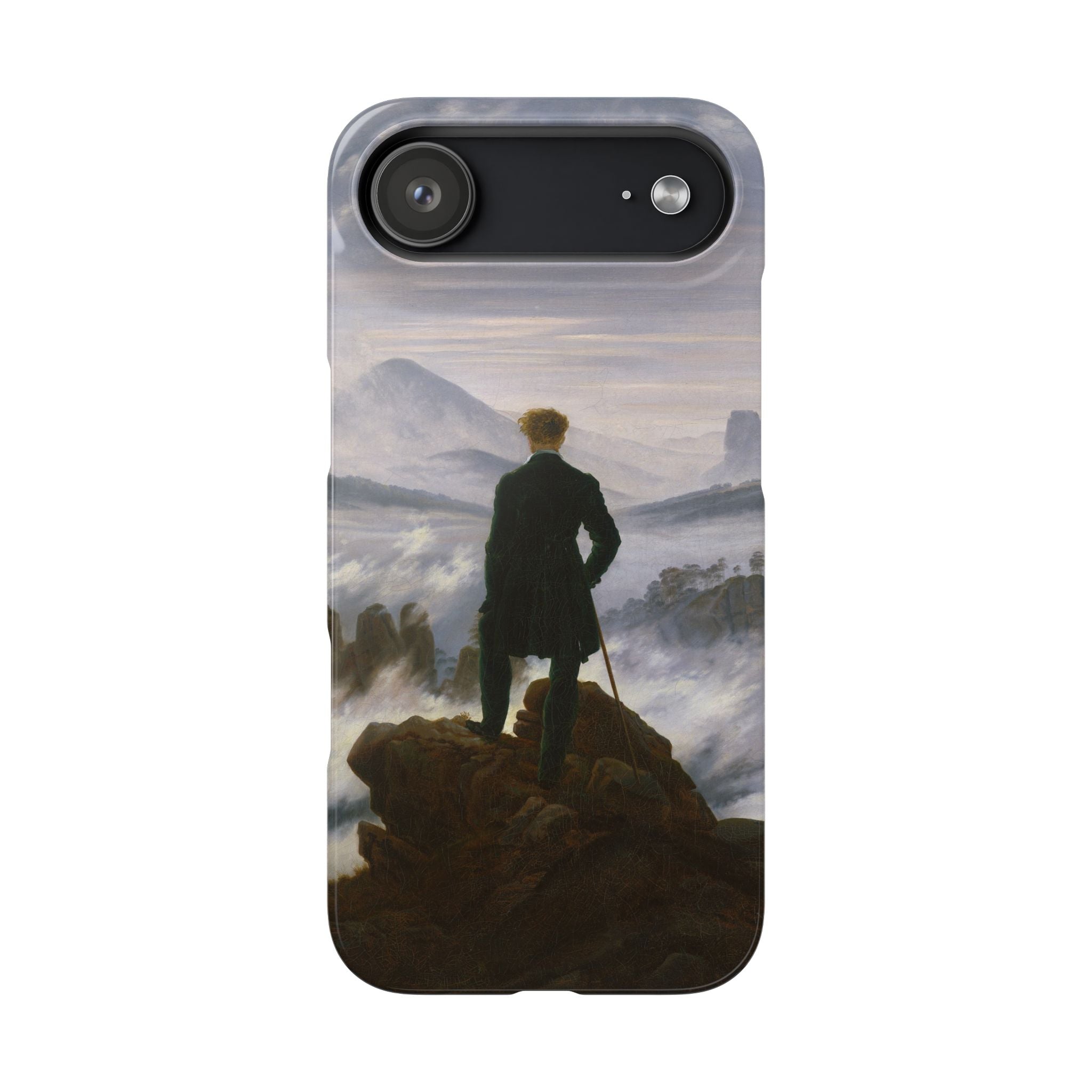 The Wanderer above the Sea of Fog by Caspar David Friedrich - iPhone Slim Case