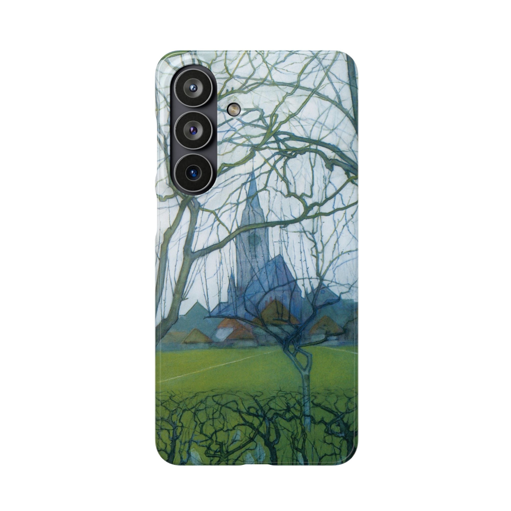 St Jacobs Church by Piet Mondrian - Samsung Slim Case