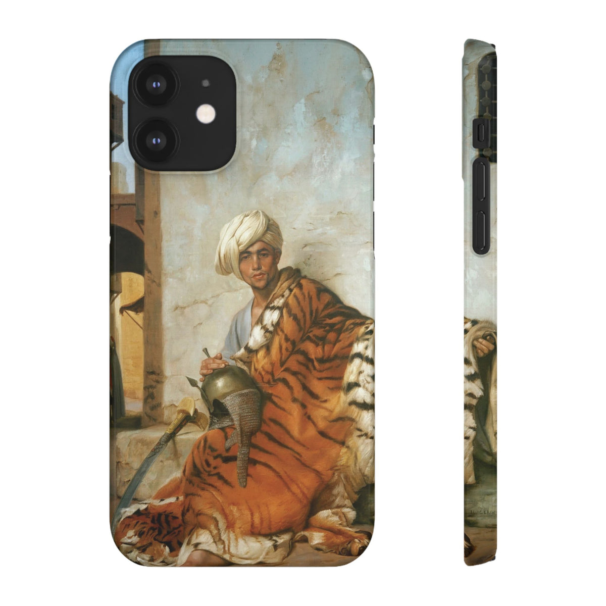 The Pelt Merchant Cairo by Jean-Leon Gerome - iPhone Slim Case