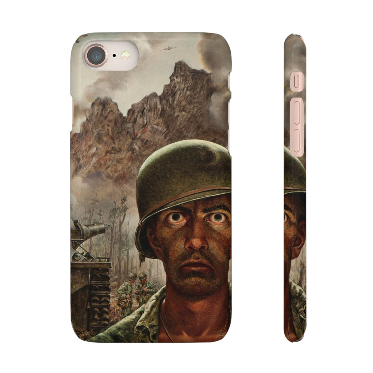 That 2,000 Yard Stare by Thomas Lea - iPhone Slim Case