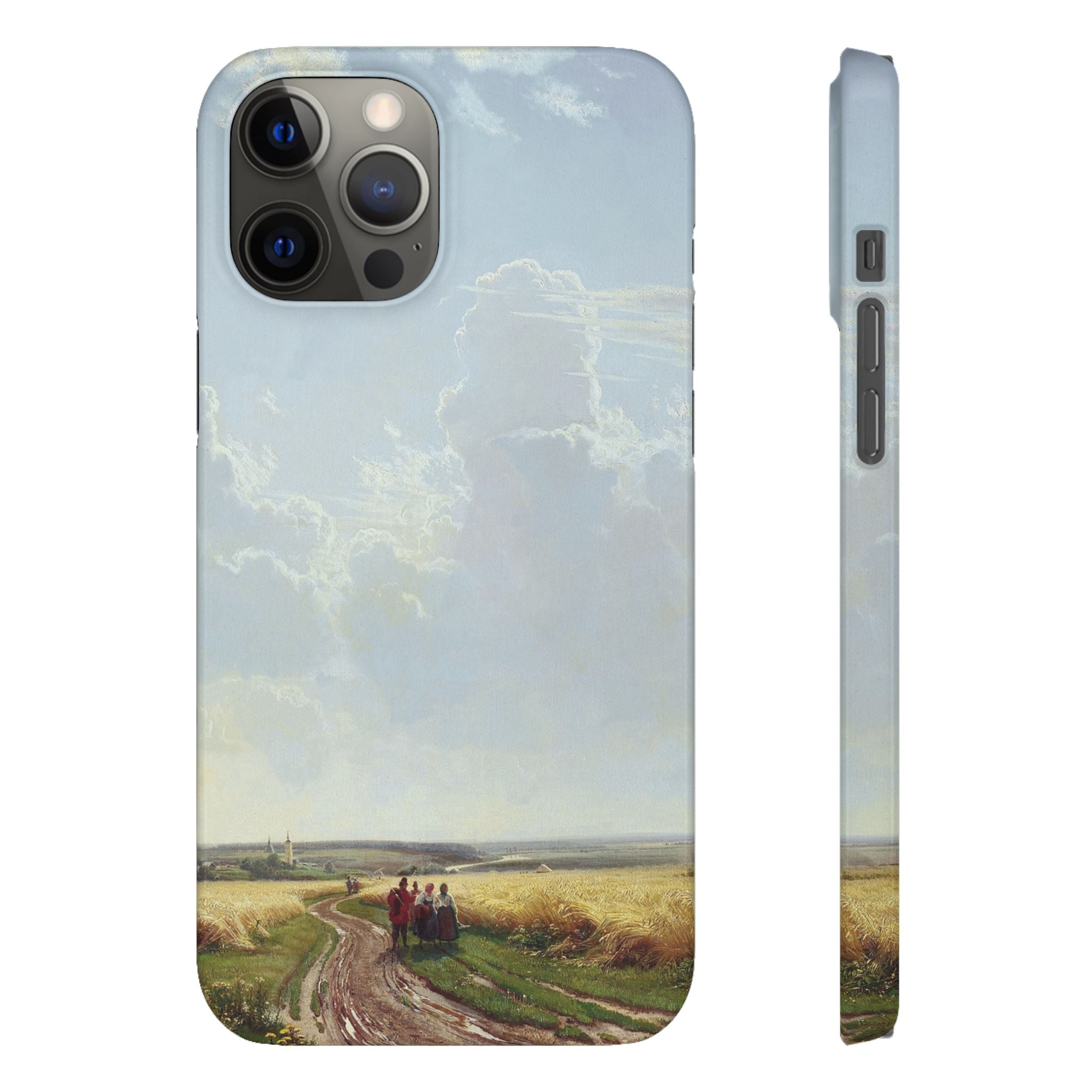 Midday in the Neighbourhood of Moscow by Ivan Ivanovich Shishkin - iPhone Slim Case