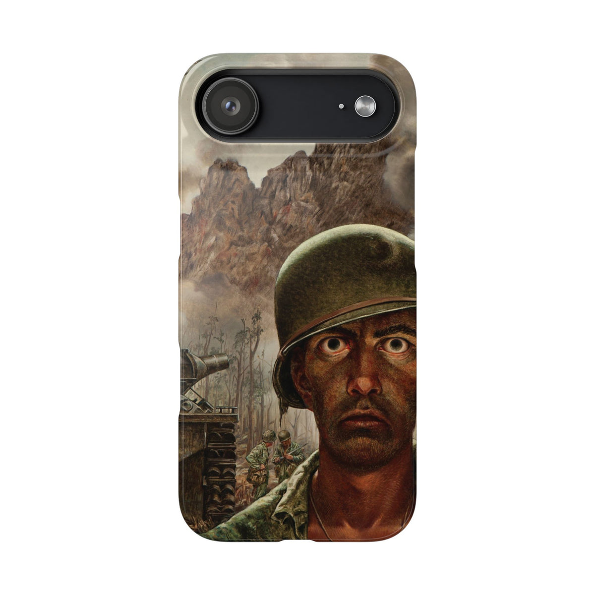 That 2,000 Yard Stare by Thomas Lea - iPhone Slim Case