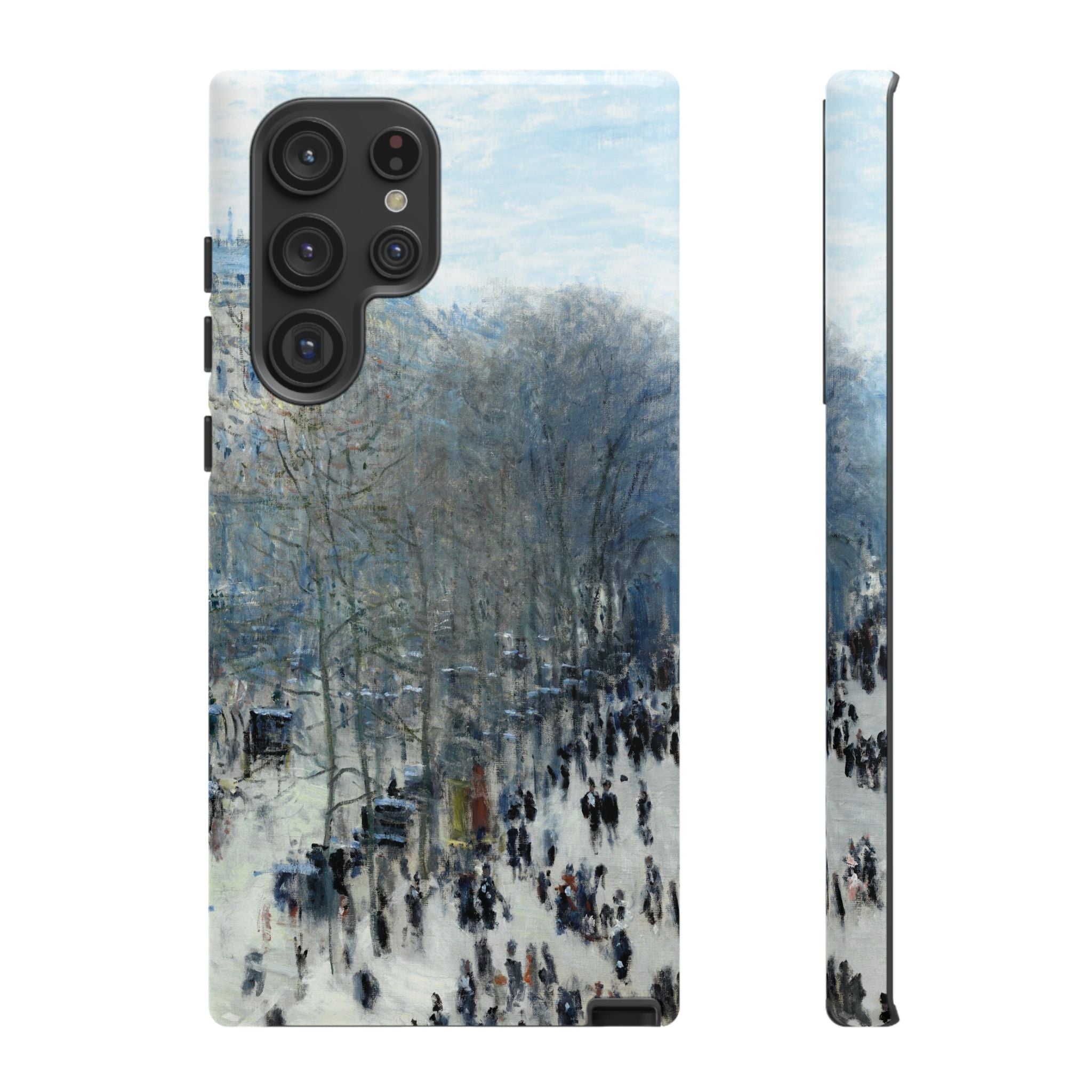 Boulevard des Capucines by Claude Monet - Samsung Tough Case