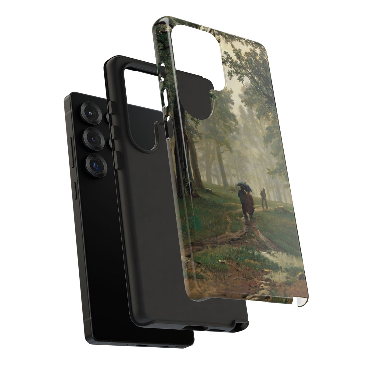 Rain in an Oak Forest by Ivan Ivanovich Shishkin - Samsung Tough Case