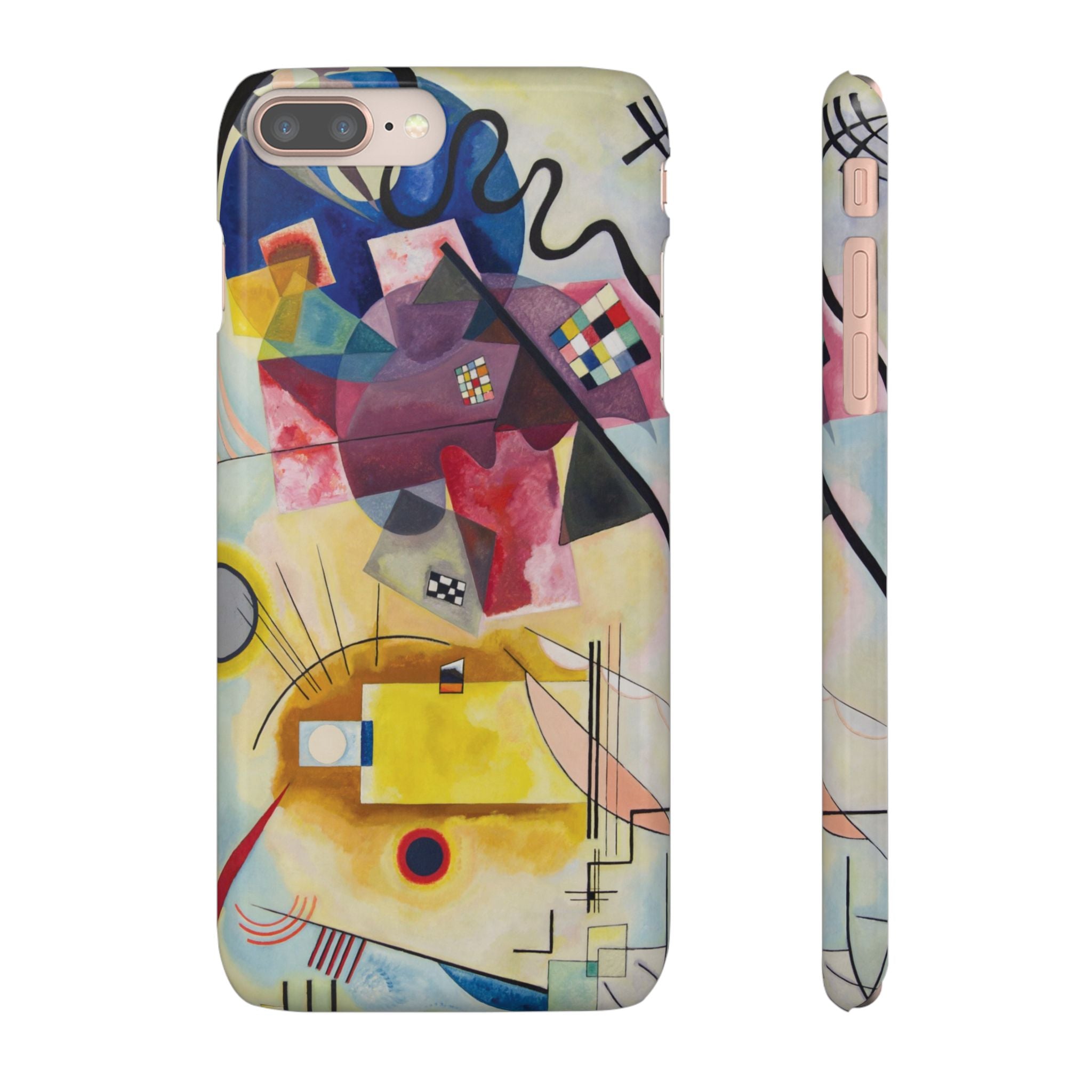 Yellow-Red-Blue by Vasily Kandinsky - iPhone Slim Case