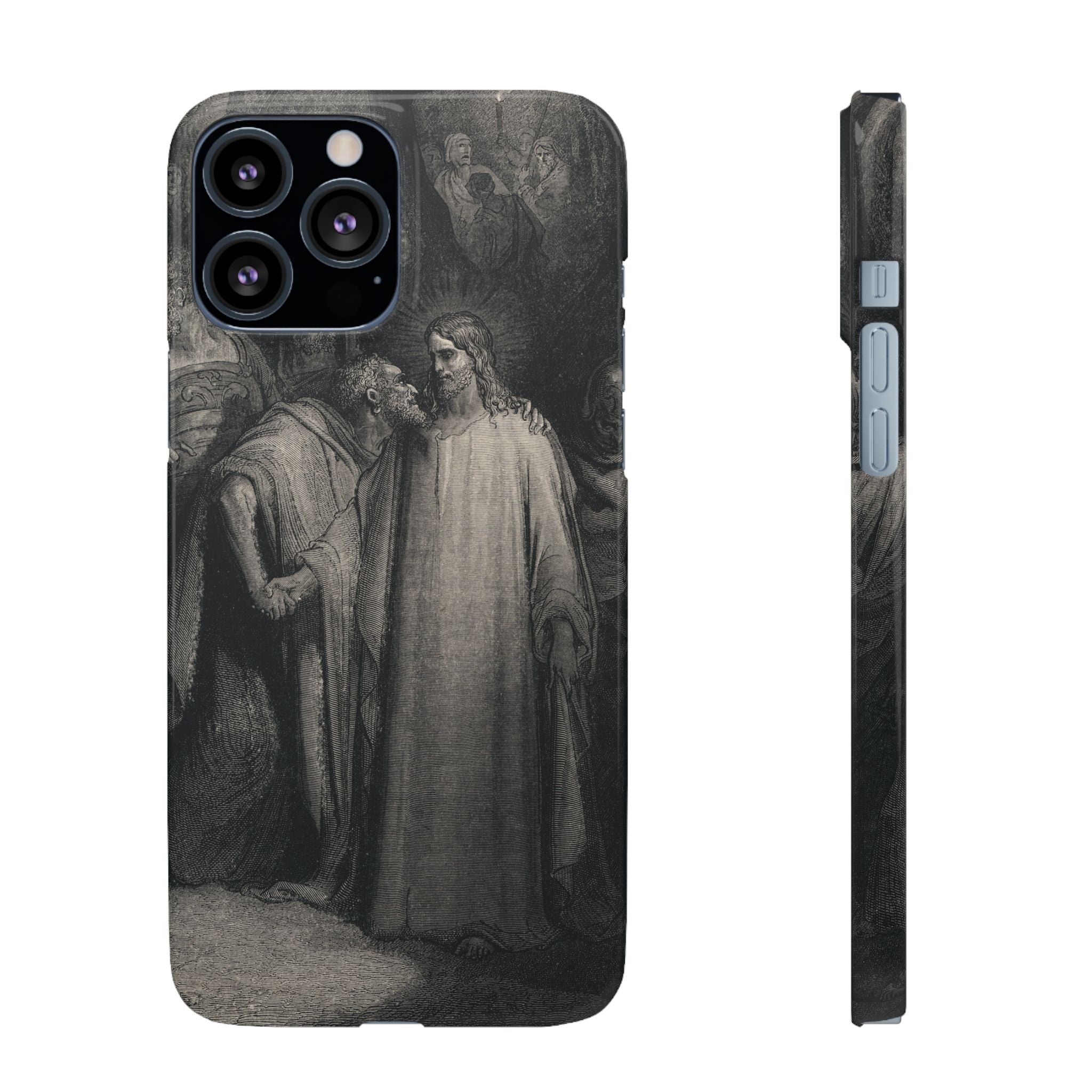 Plate CXLI “The Judas Kiss” by Gustave Doré - iPhone Slim Case