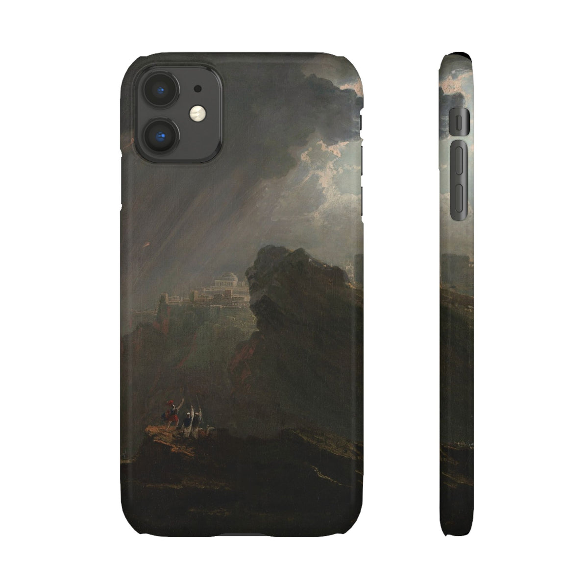 Joshua Commanding the Sun to Stand Still by John Martin - iPhone Slim Case
