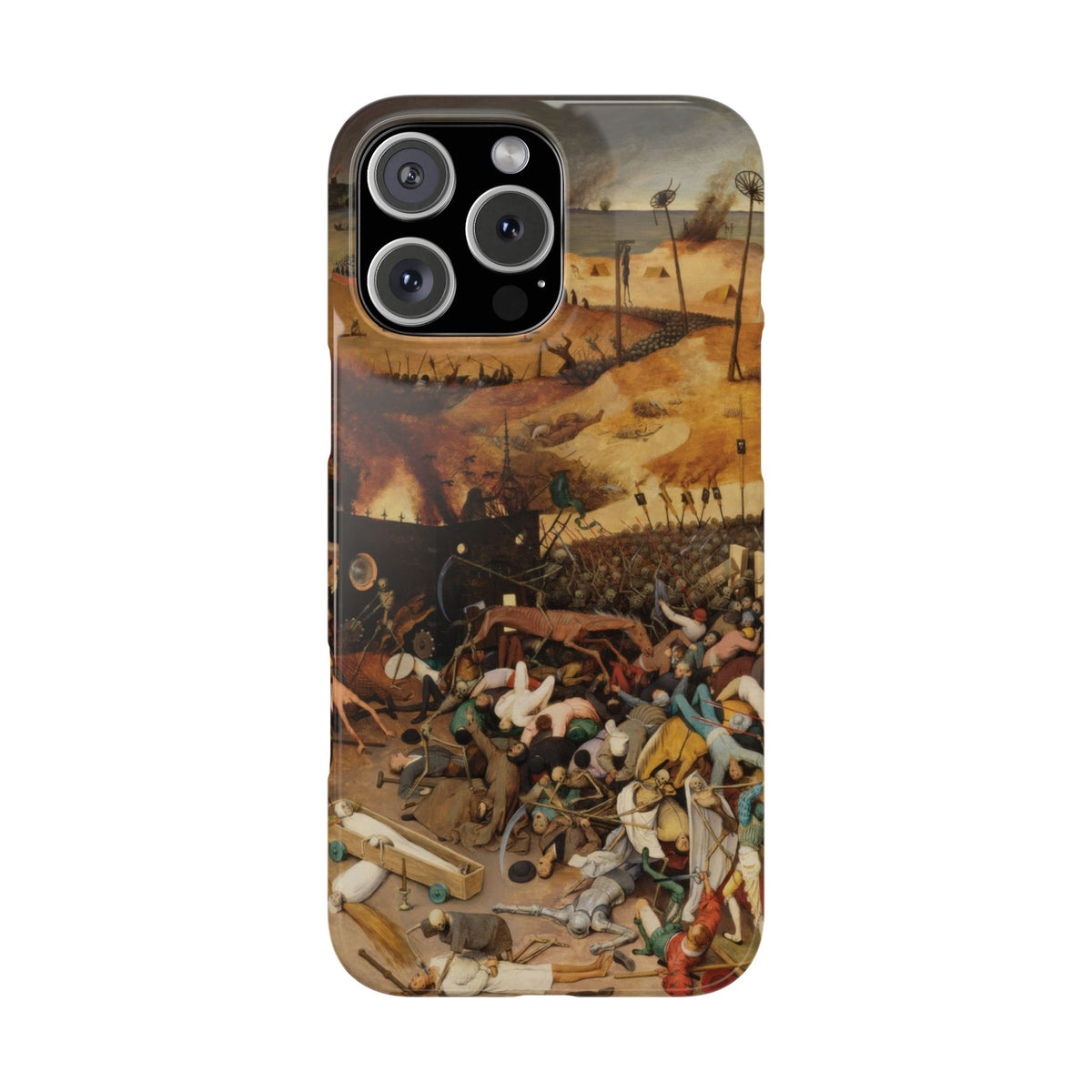 The Triumph of Death by Pieter Bruegel the Elder - iPhone Slim Case