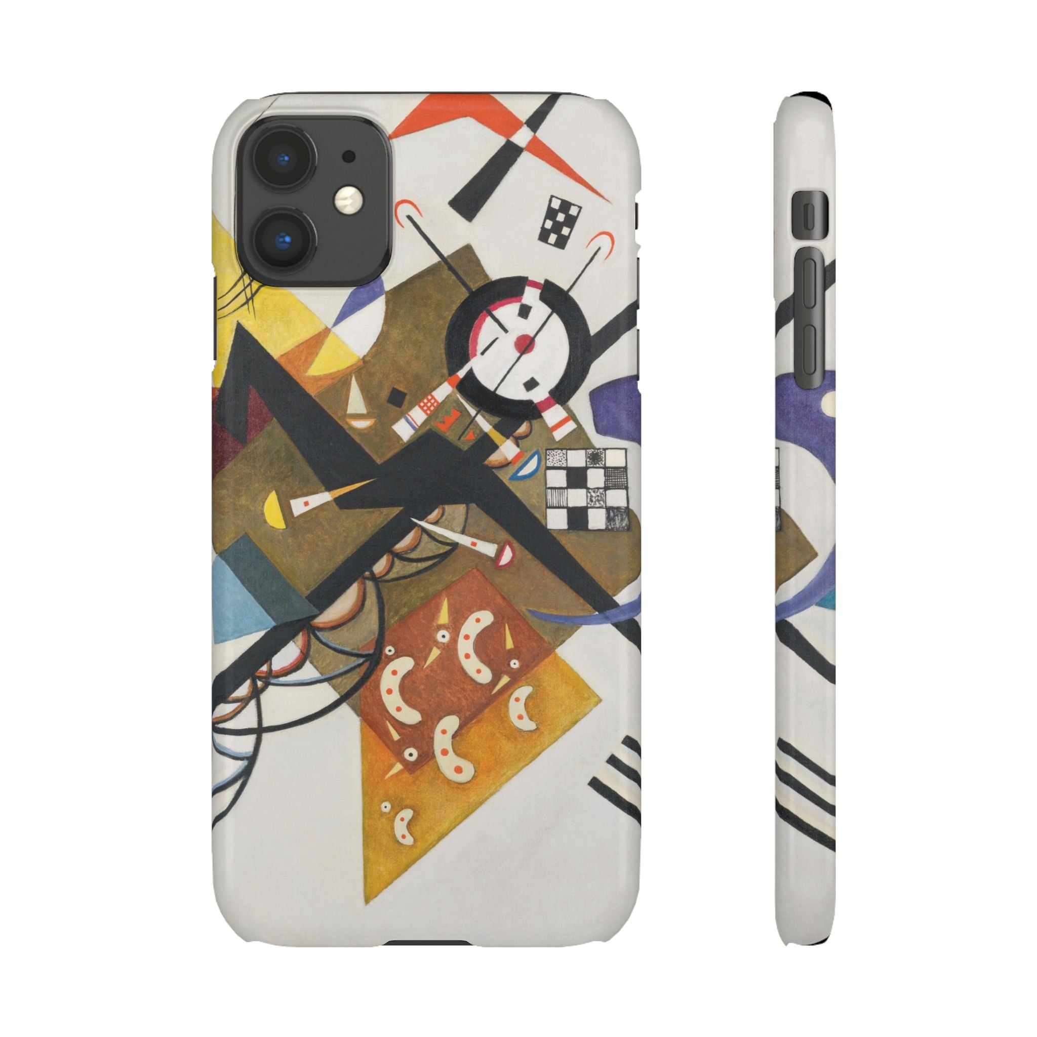 On White II by Vasily Kandinsky - iPhone Slim Case