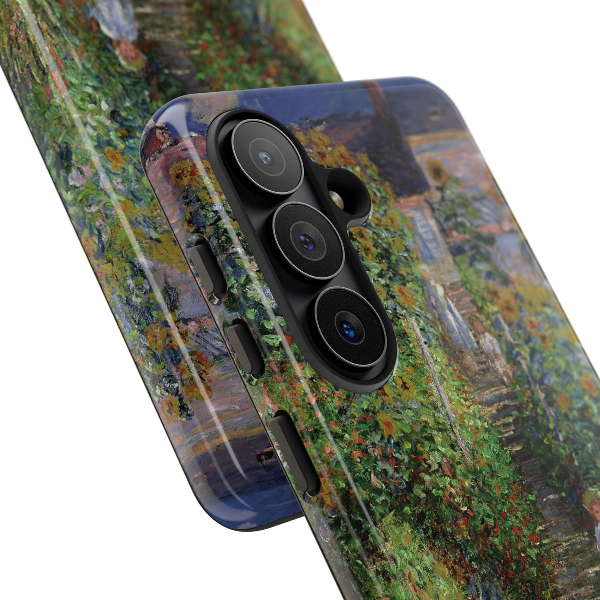 Monets Garden at Vetheuil by Claude Monet - Samsung Tough Case