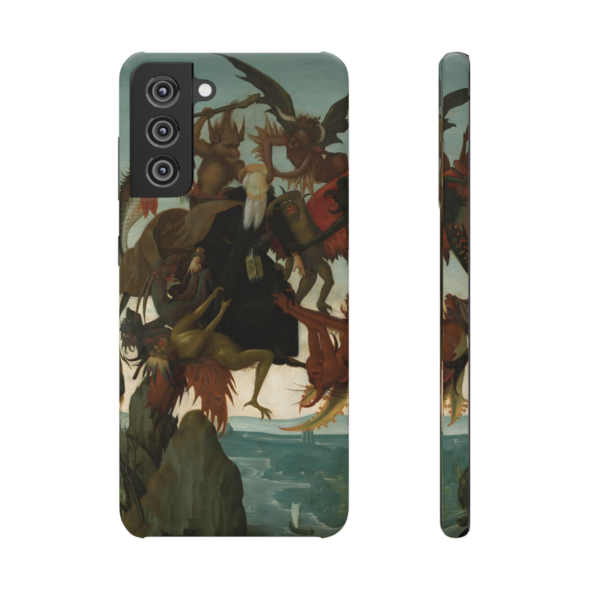 The Torment of Saint Anthony by Michelangelo Buonarroti - Samsung Slim Case