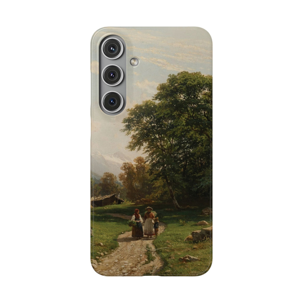 Swiss Landscape by Ivan Ivanovich Shishkin - Samsung Slim Case
