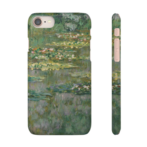 Le Bassin des Nymphéas by Claude Monet - iPhone Slim Case