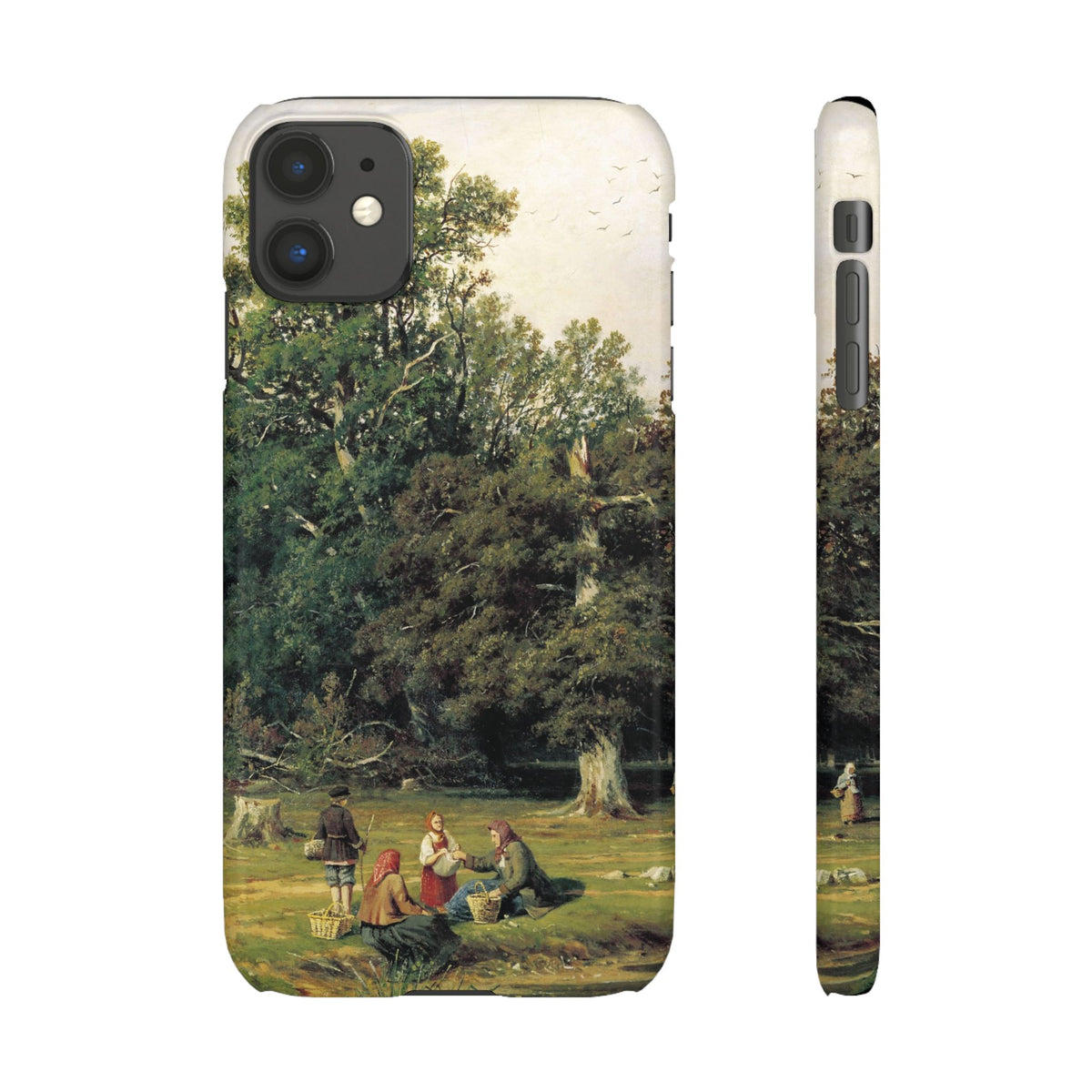 For Mushrooms by Ivan Ivanovich Shishkin - iPhone Slim Case