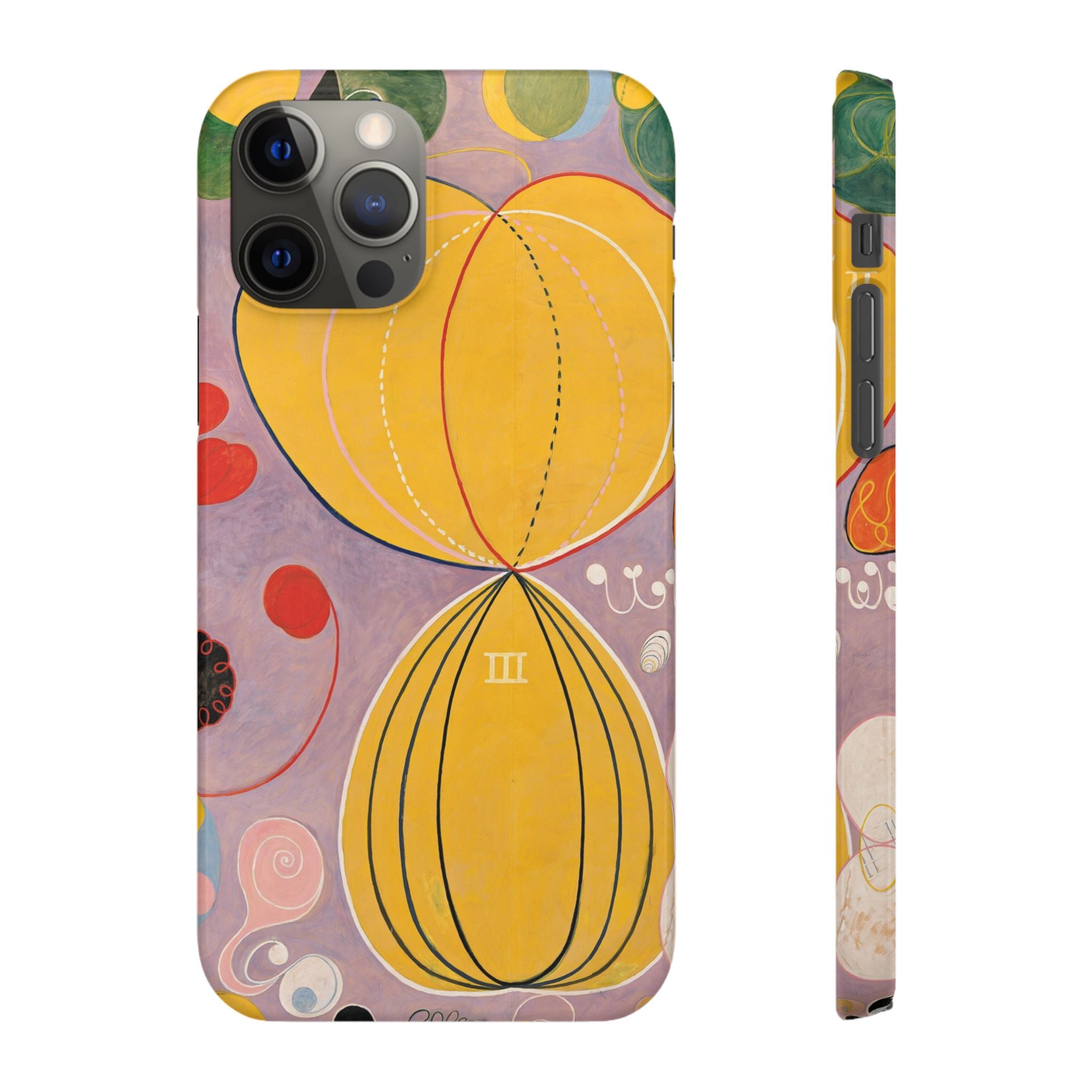 The Ten Largest No. 7, Adulthood by Hilma af Klint - iPhone Slim Case