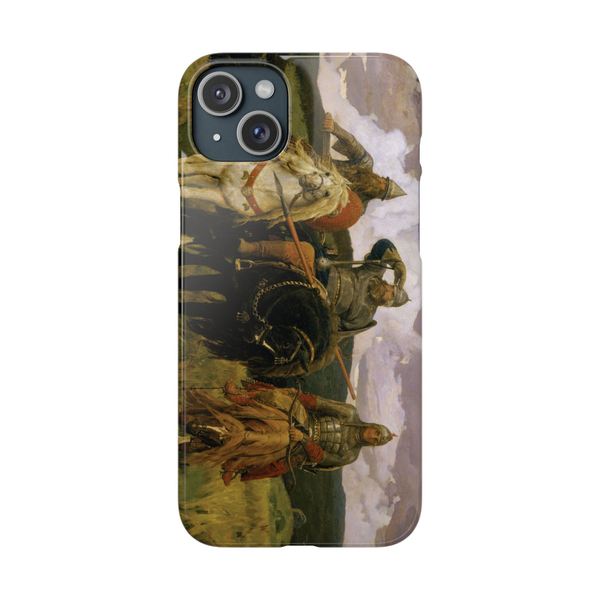 Bogatyrs by Viktor Vasnetsov - iPhone Slim Case