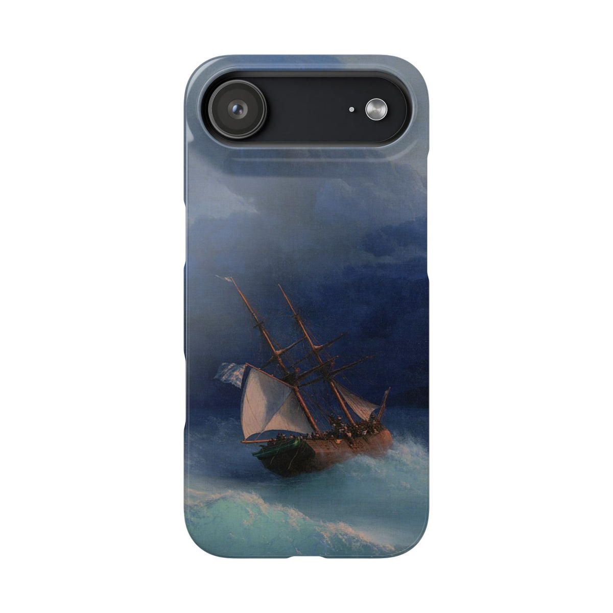 Along the Coast by Ivan Aivazovsky - iPhone Slim Case