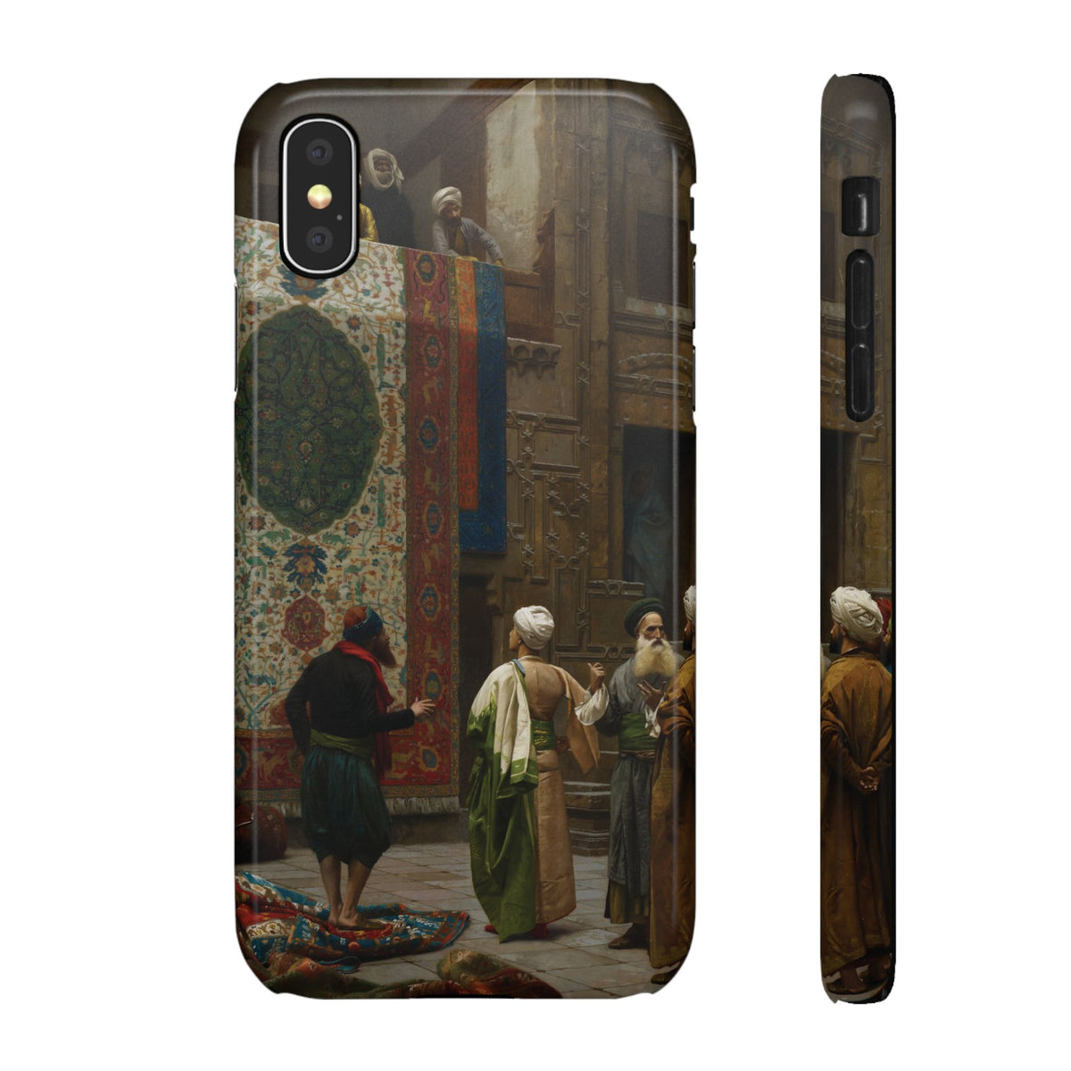 The Carpet Merchant by Jean-Leon Gerome - iPhone Slim Case
