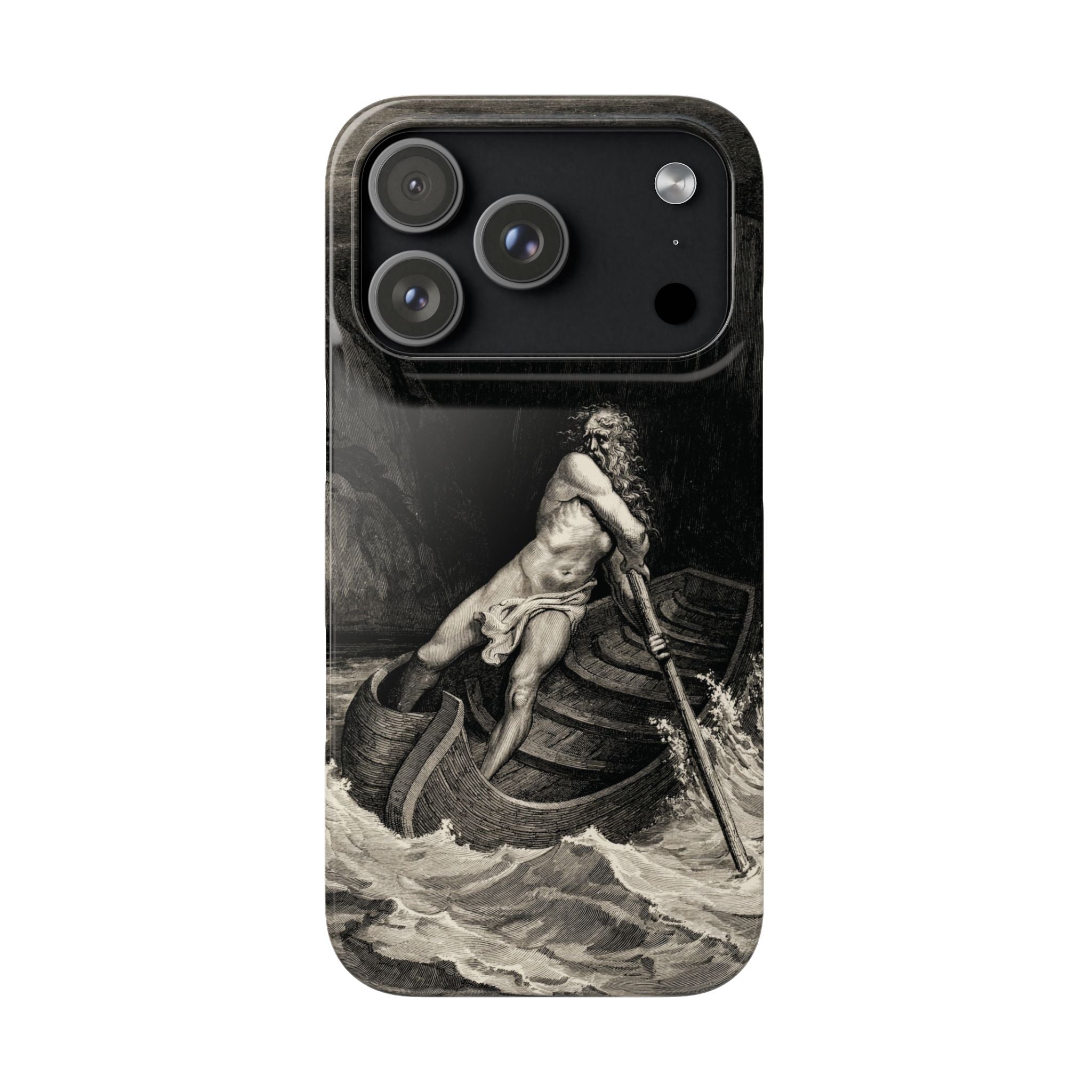 Canto III - Charon by Gustave Doré - iPhone Slim Case