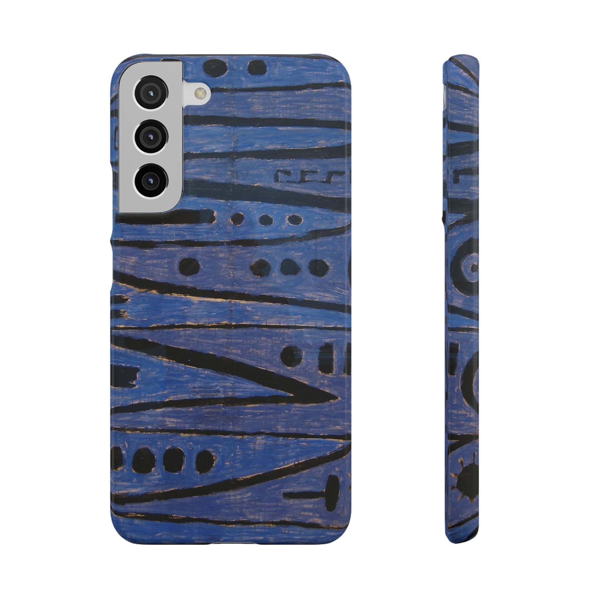 Heroic strokes of the bow by Paul Klee - Samsung Slim Case