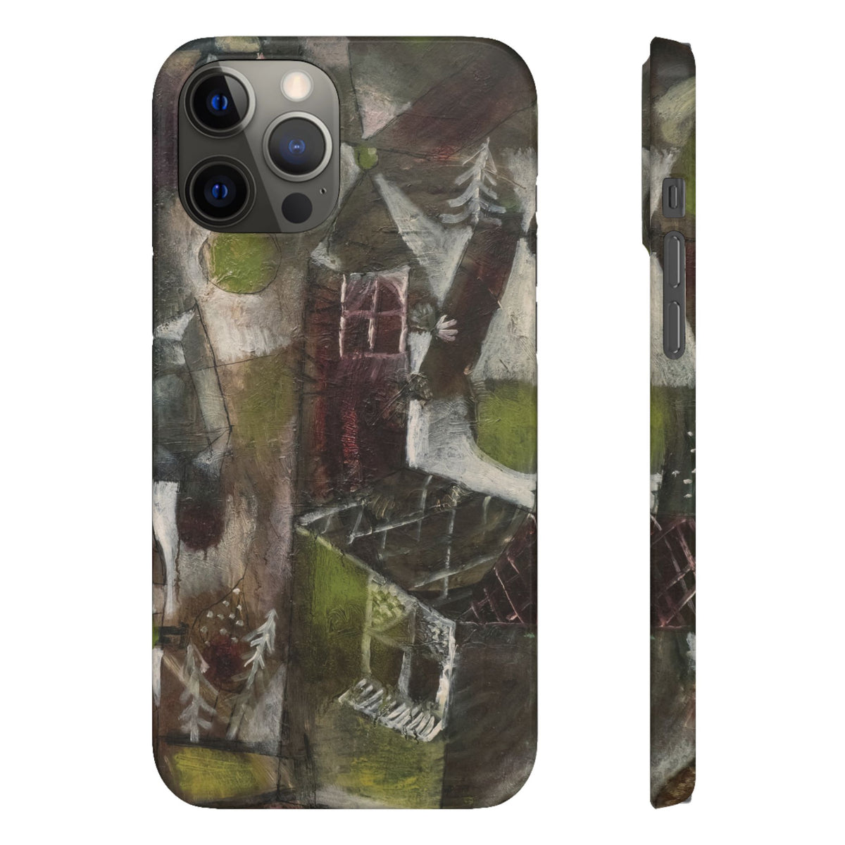 Swamp Legend by Paul Klee - iPhone Slim Case