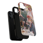Luncheon of the Boating Party by Pierre Auguste Renoir - iPhone Tough Case