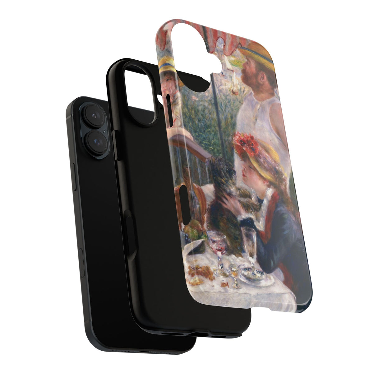 Luncheon of the Boating Party by Pierre Auguste Renoir - iPhone Tough Case