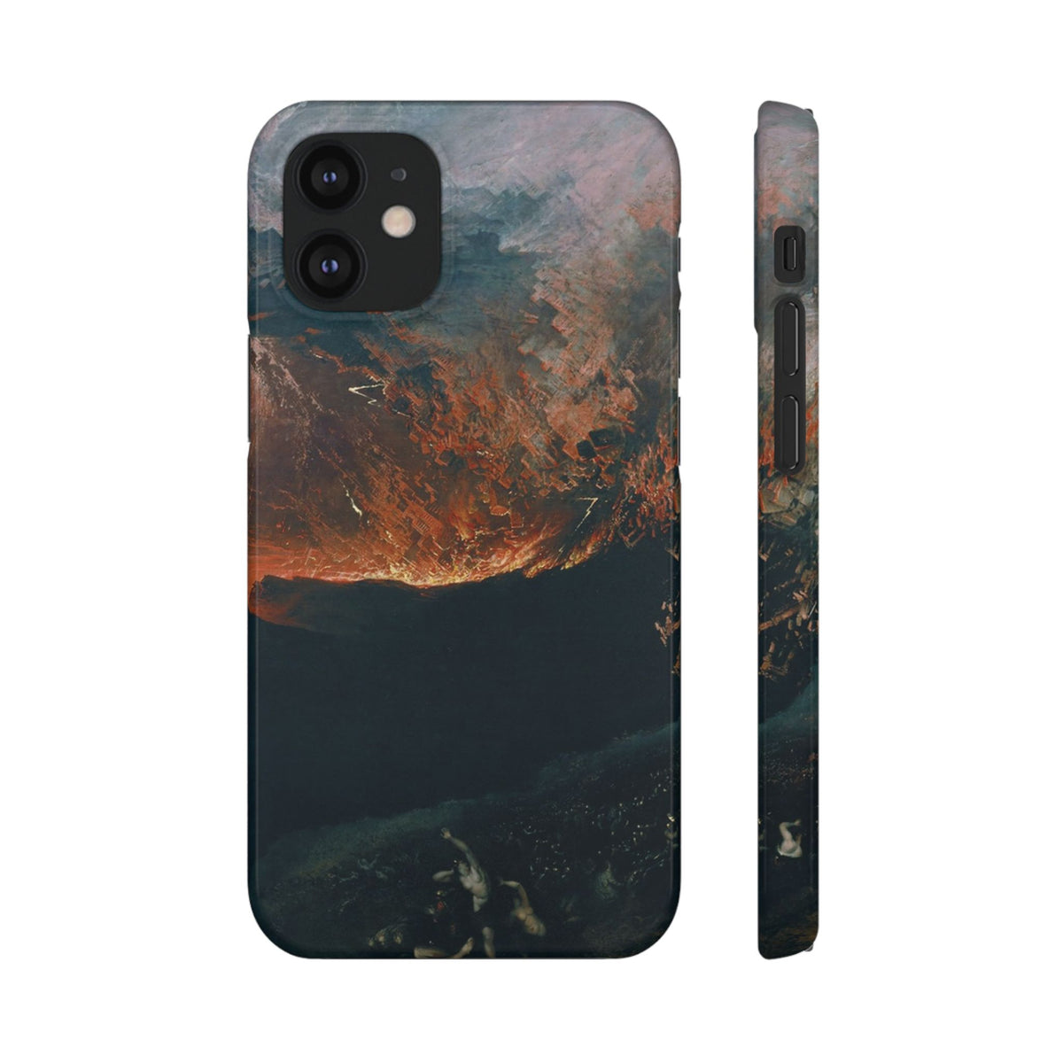 The Great Day of His Wrath by John Martin - iPhone Slim Case