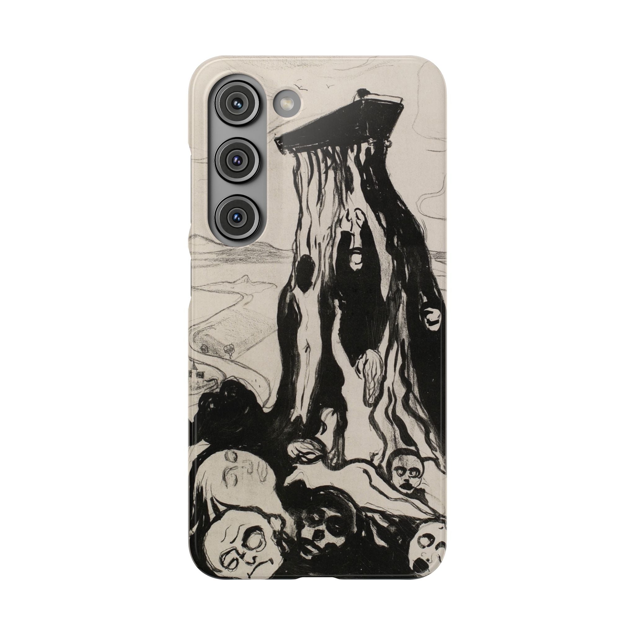 Funeral March by Edvard Munch - Samsung Slim Case