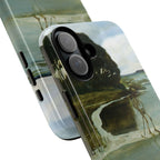 Death Peeing by Max Klinger - iPhone Tough Case