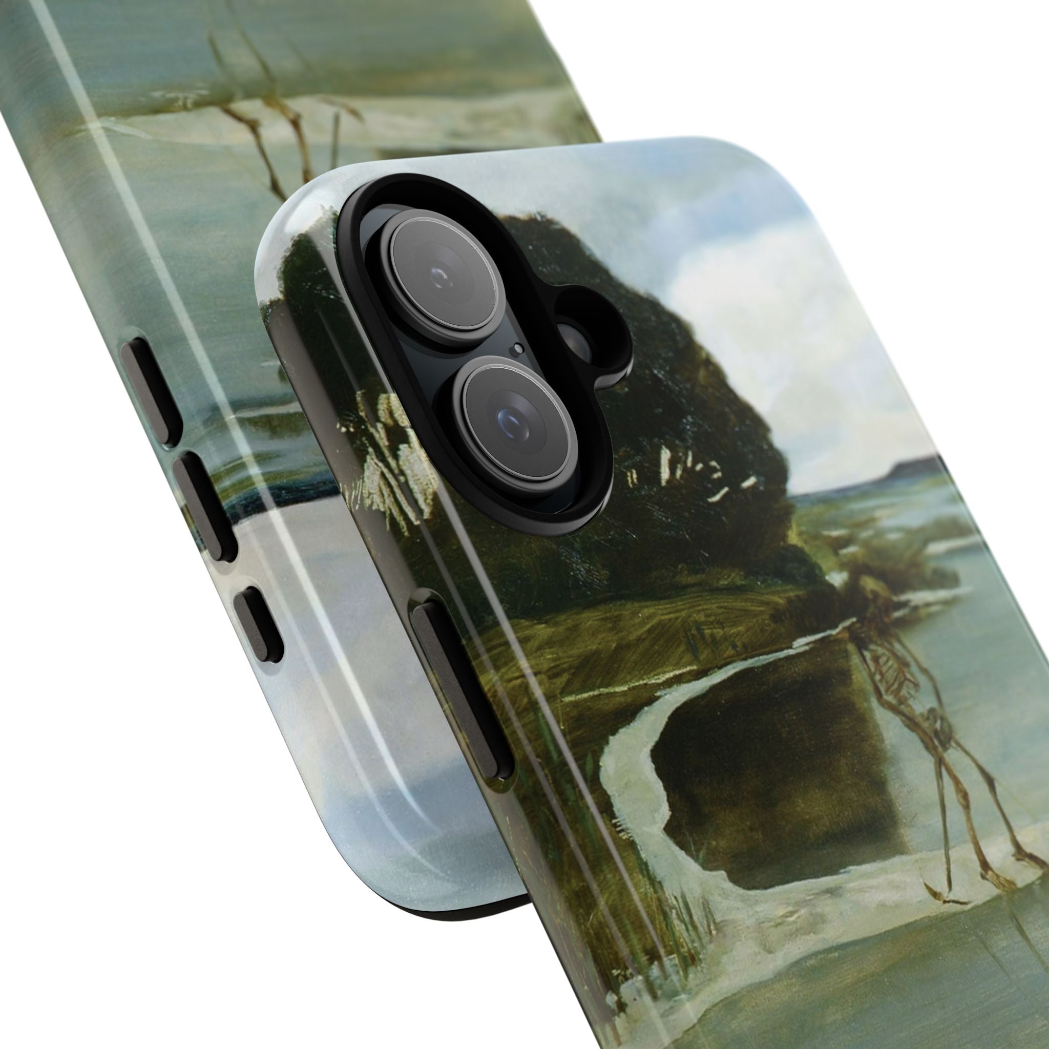 Death Peeing by Max Klinger - iPhone Tough Case